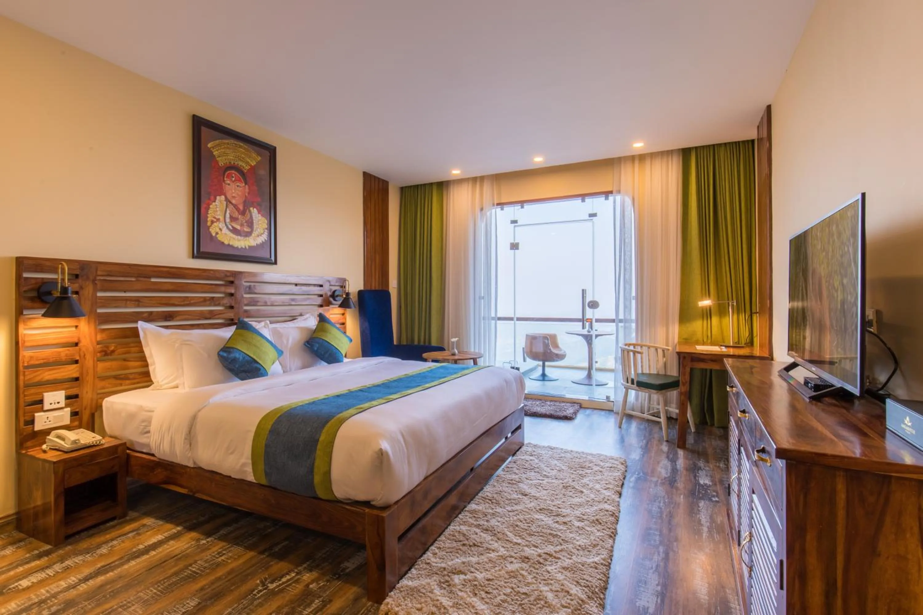 Photo of the whole room, Bed in Aagantuk Resort