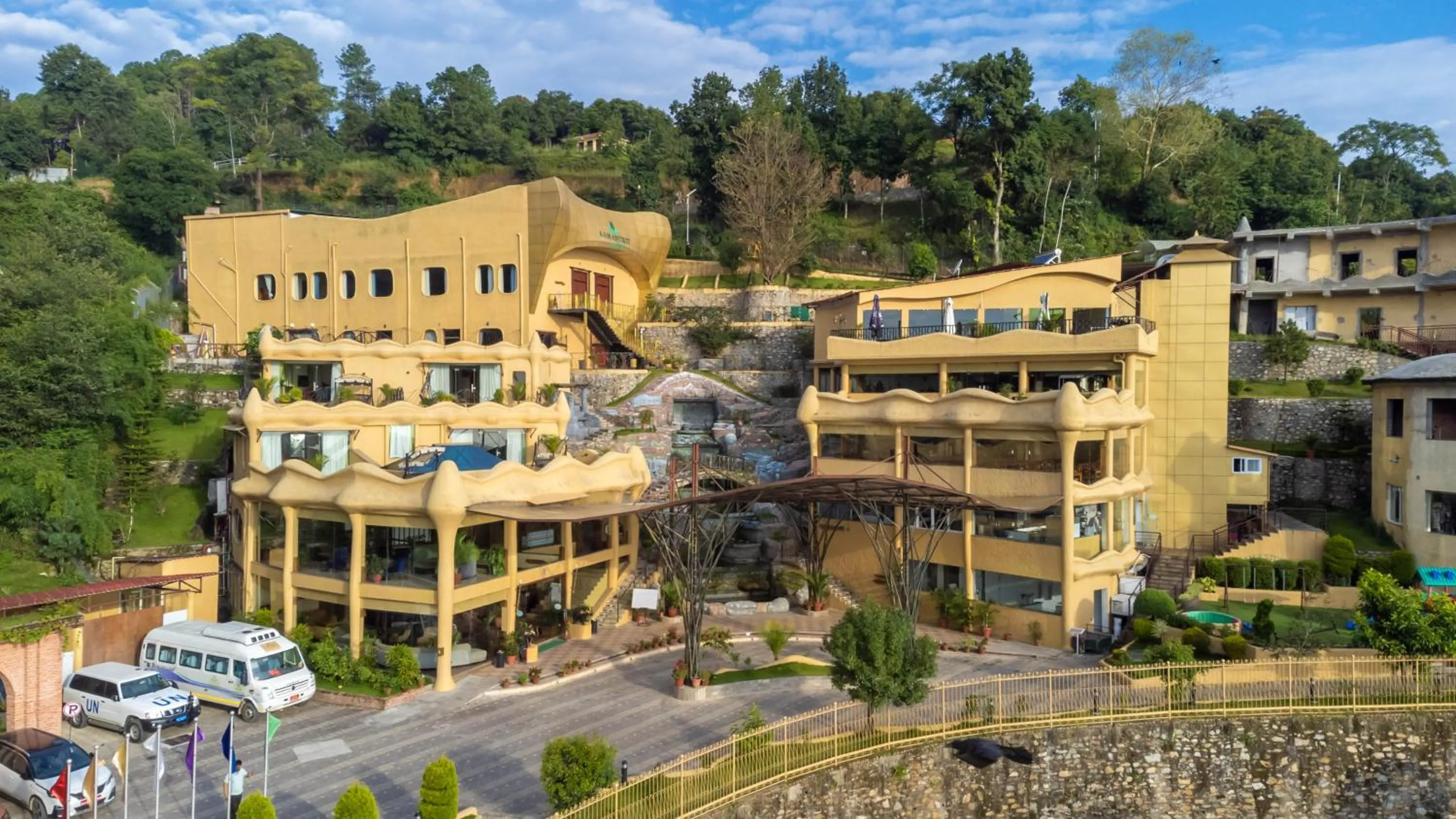 Property building in Aagantuk Resort