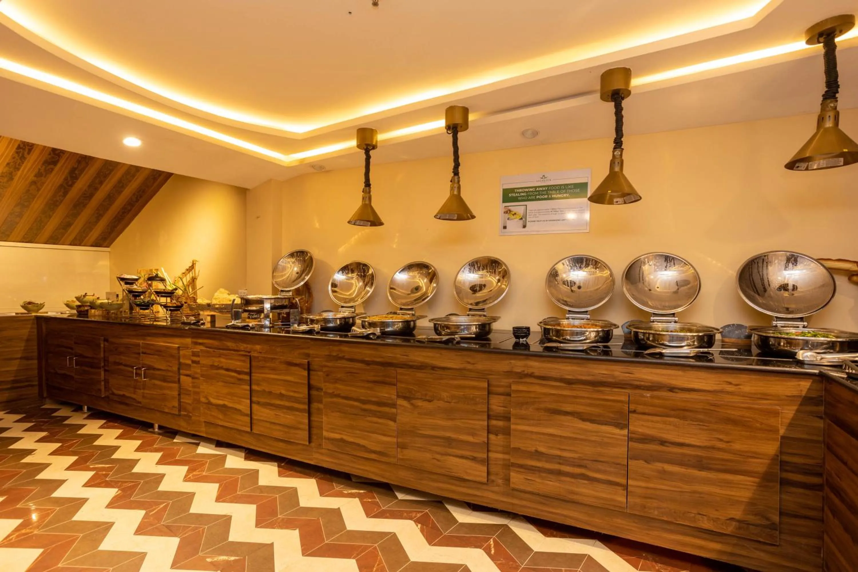 Breakfast in Aagantuk Resort