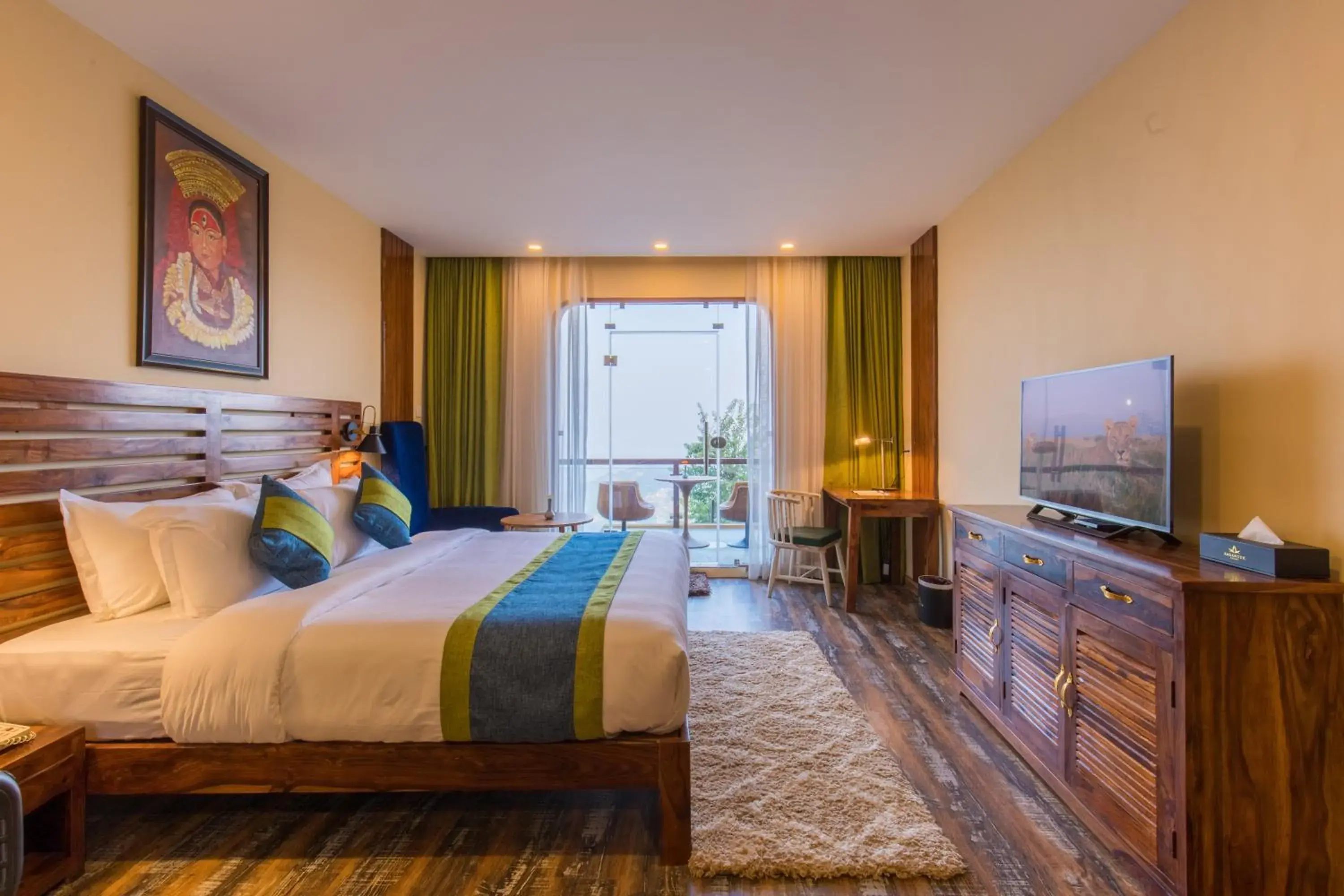 Deluxe King Room in Aagantuk Resort Deluxe King Room in Aagantuk Resort