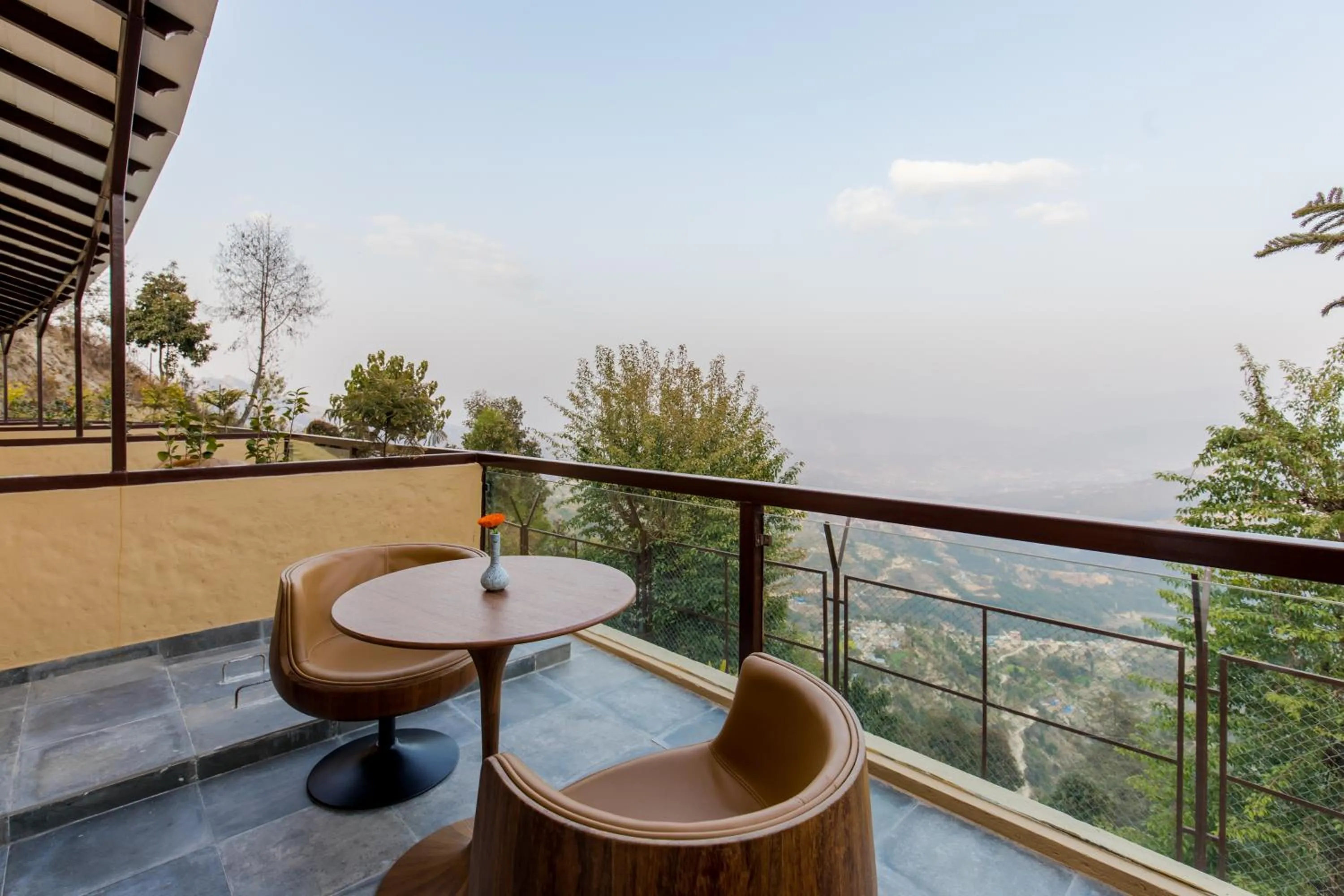 Balcony/Terrace in Aagantuk Resort