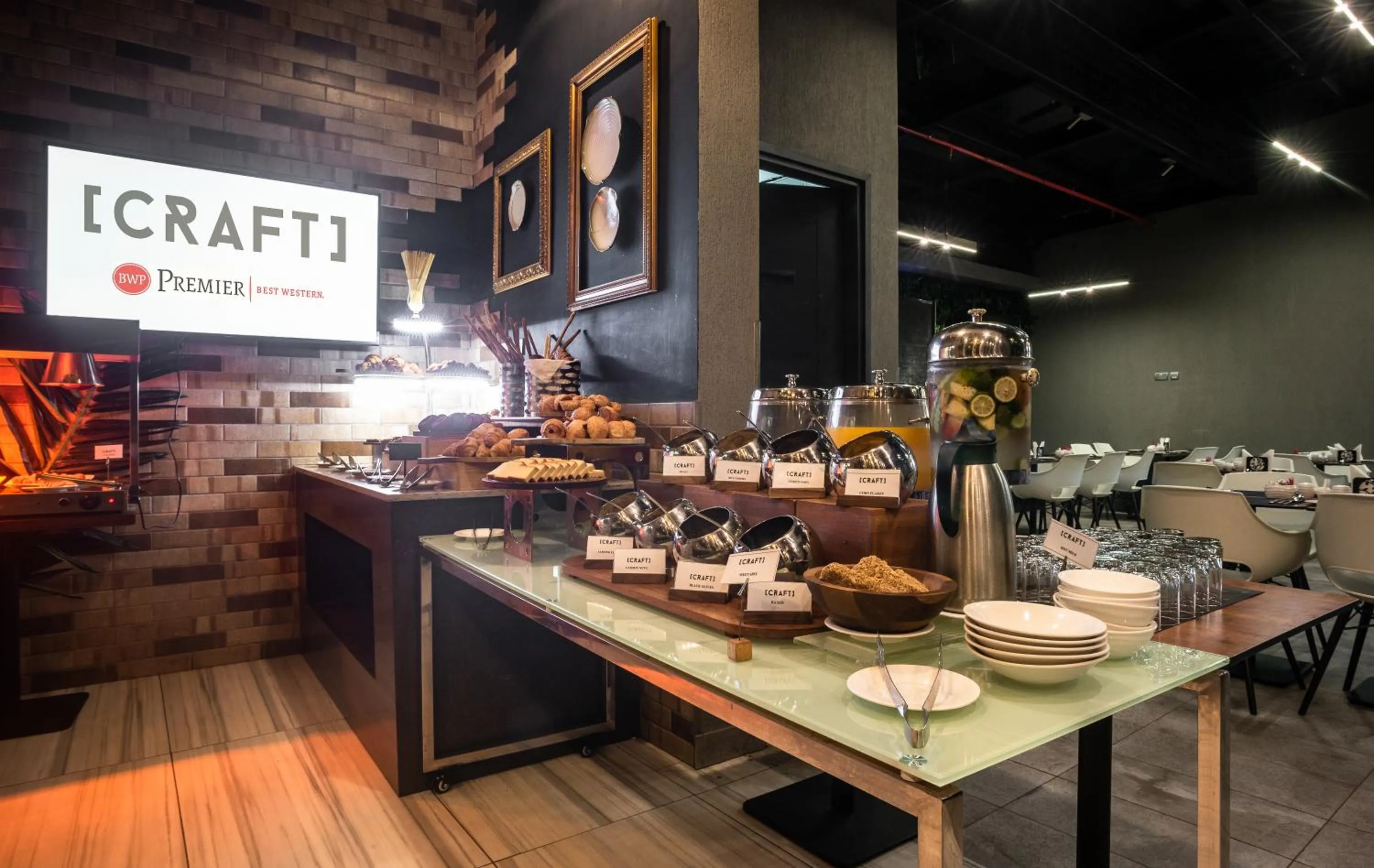 Buffet breakfast in Best Western Premier Westlands