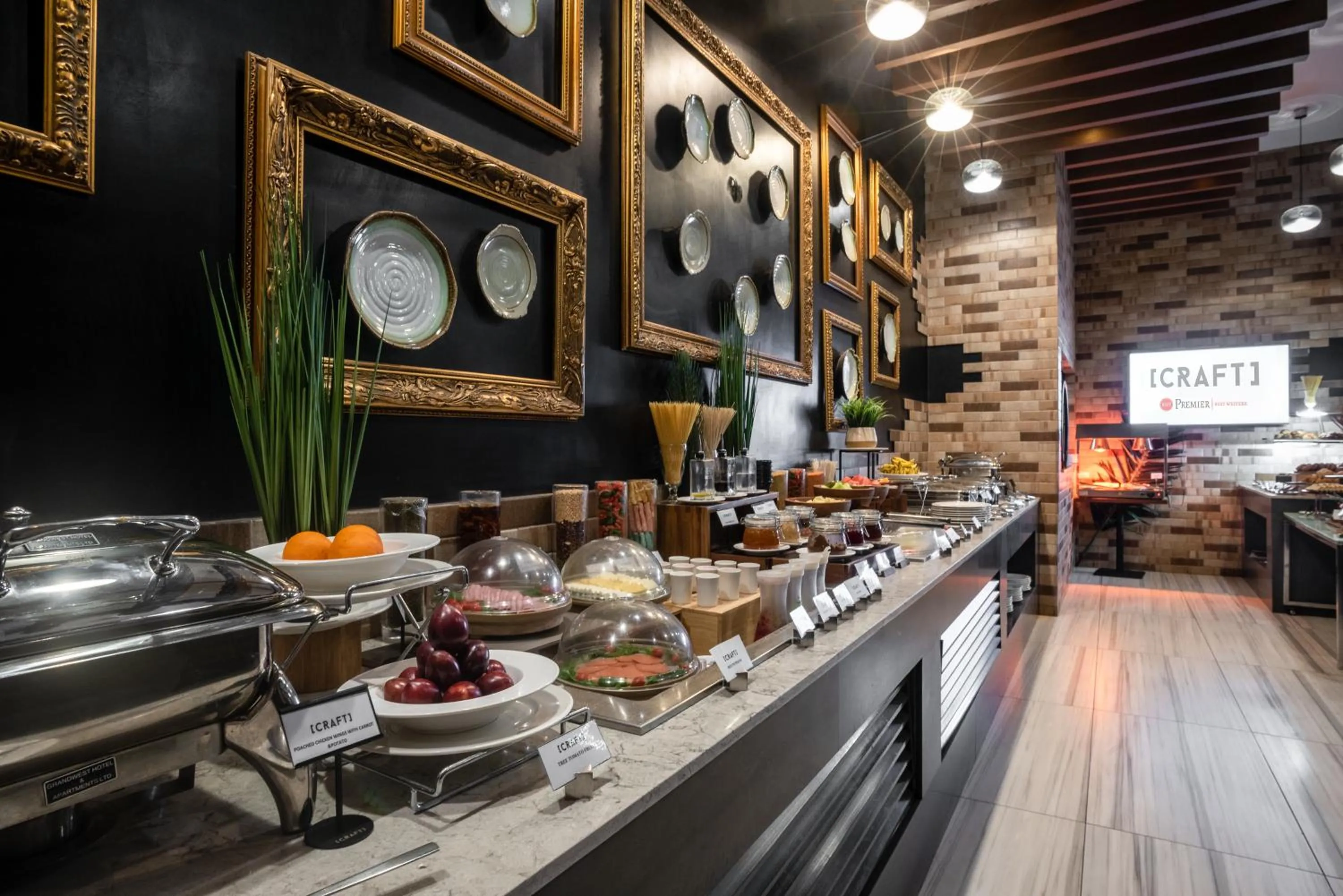 Buffet breakfast in Best Western Premier Westlands