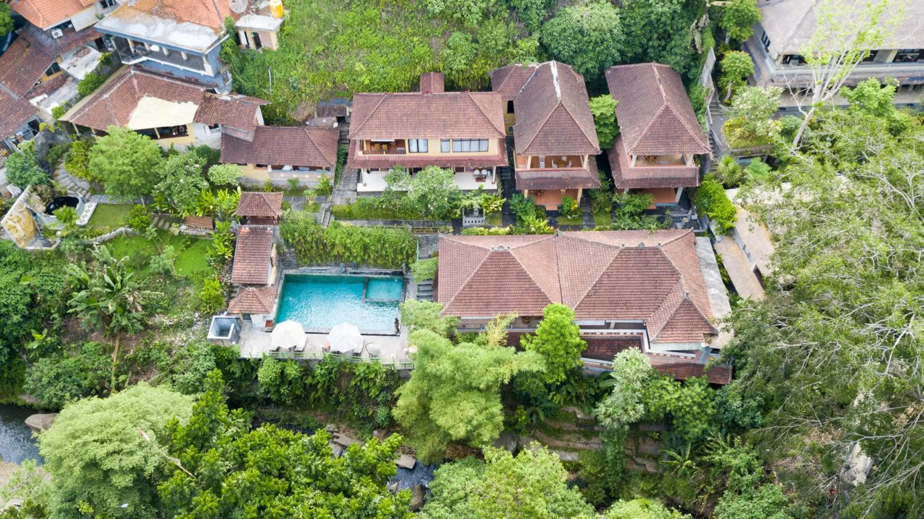 Landmark view, Bird's-eye View in Ani's Villas