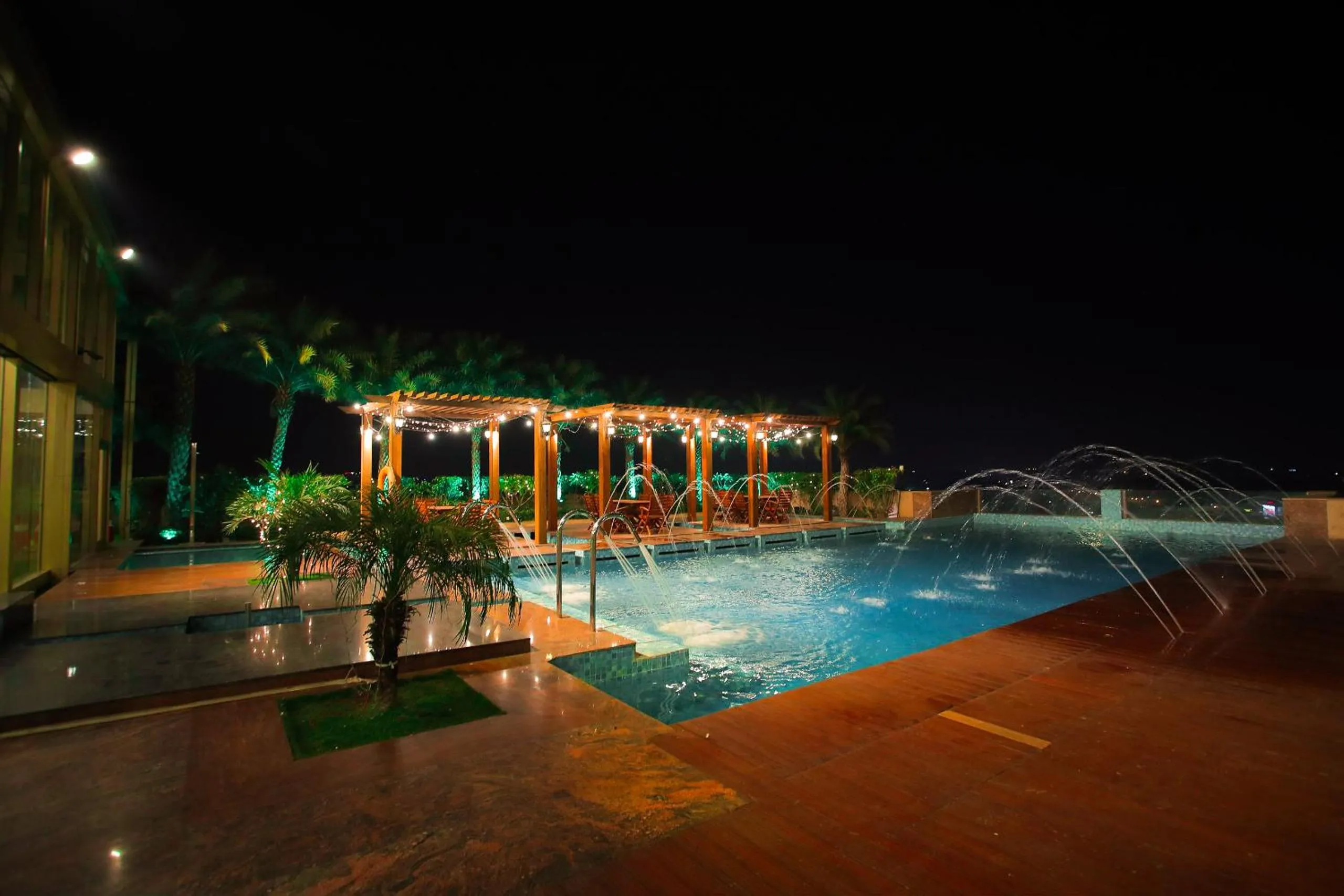 Swimming pool in Seven Seas Hotel