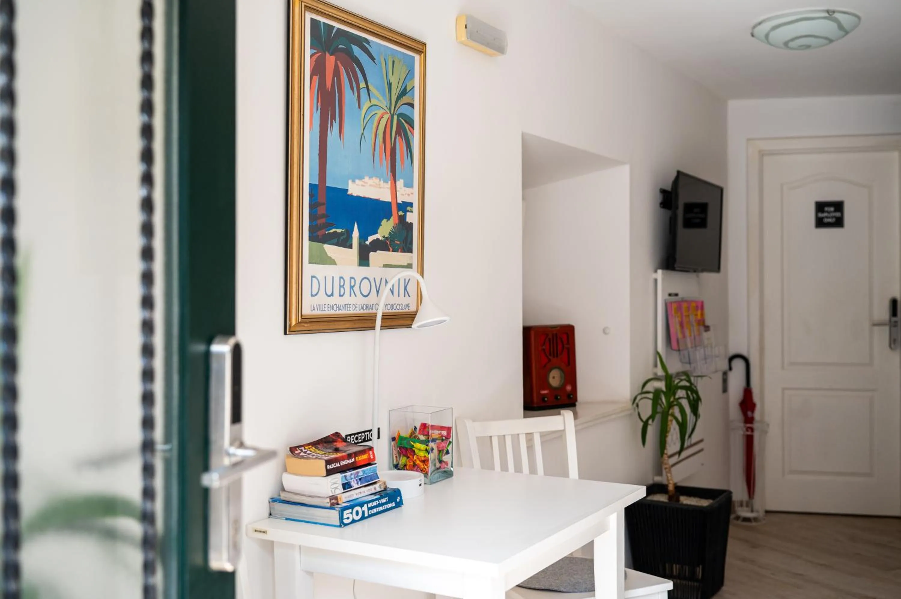 Lobby or reception in Ragusa City Walls Apartments