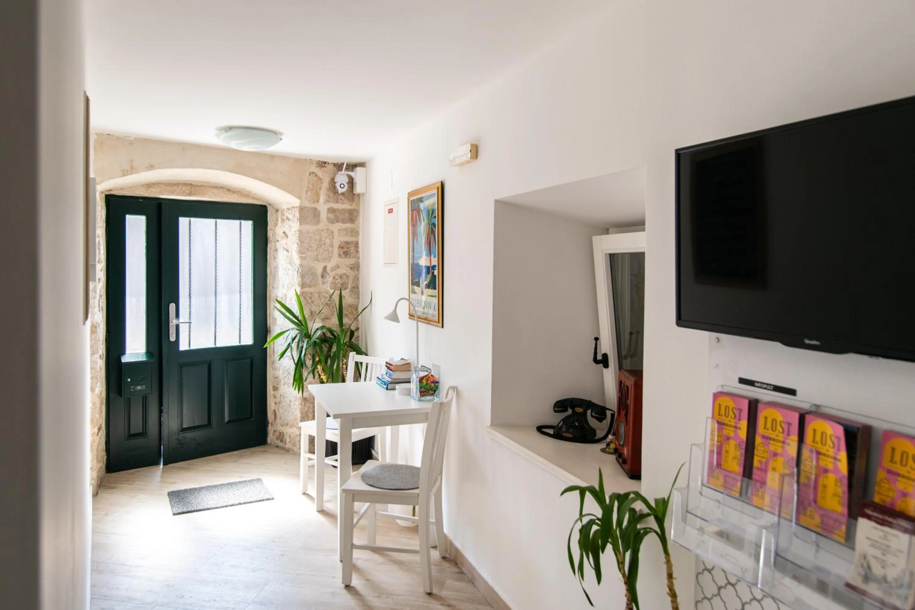 Lobby or reception in Ragusa City Walls Apartments