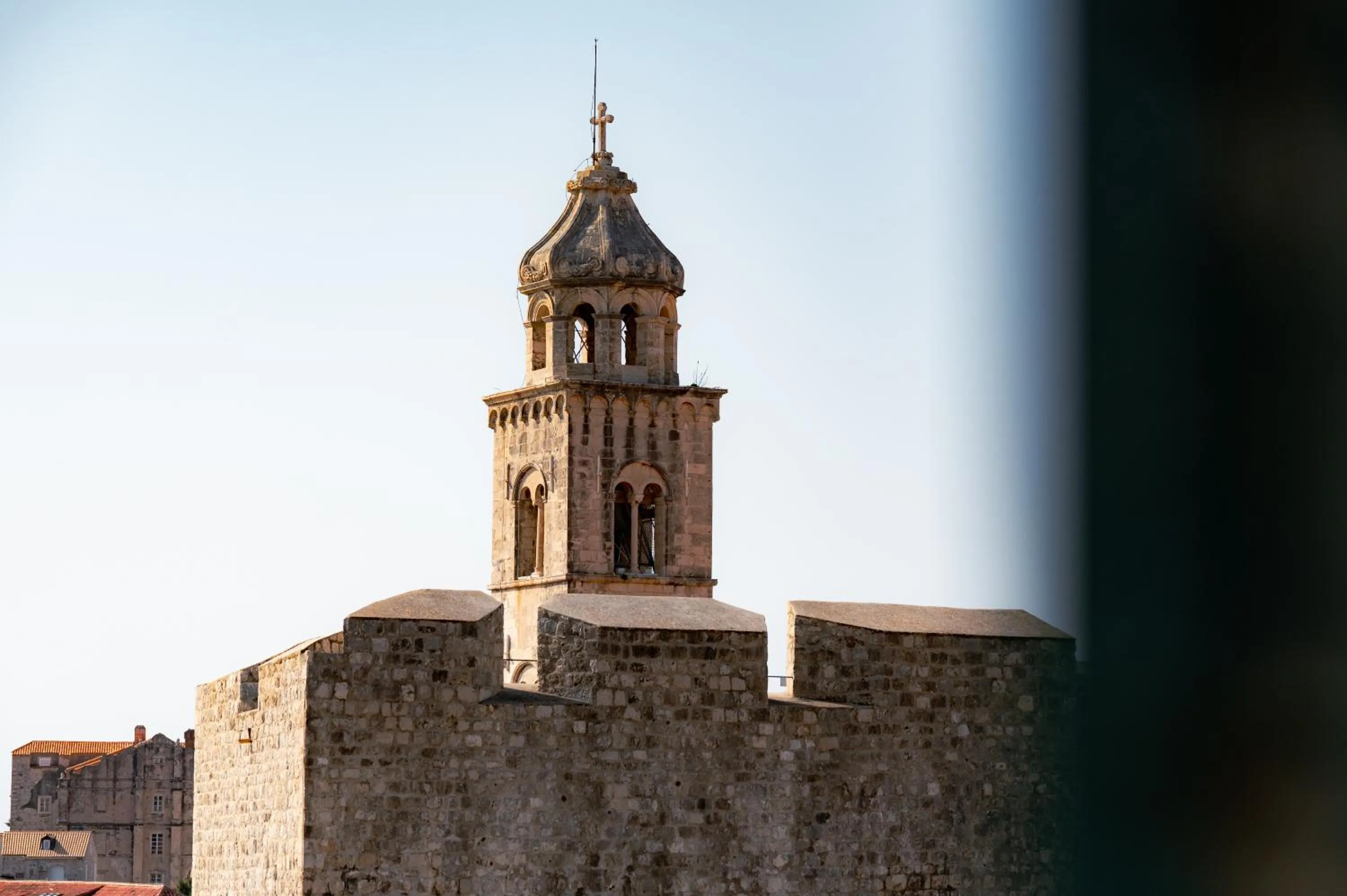 Landmark view in Ragusa City Walls Apartments