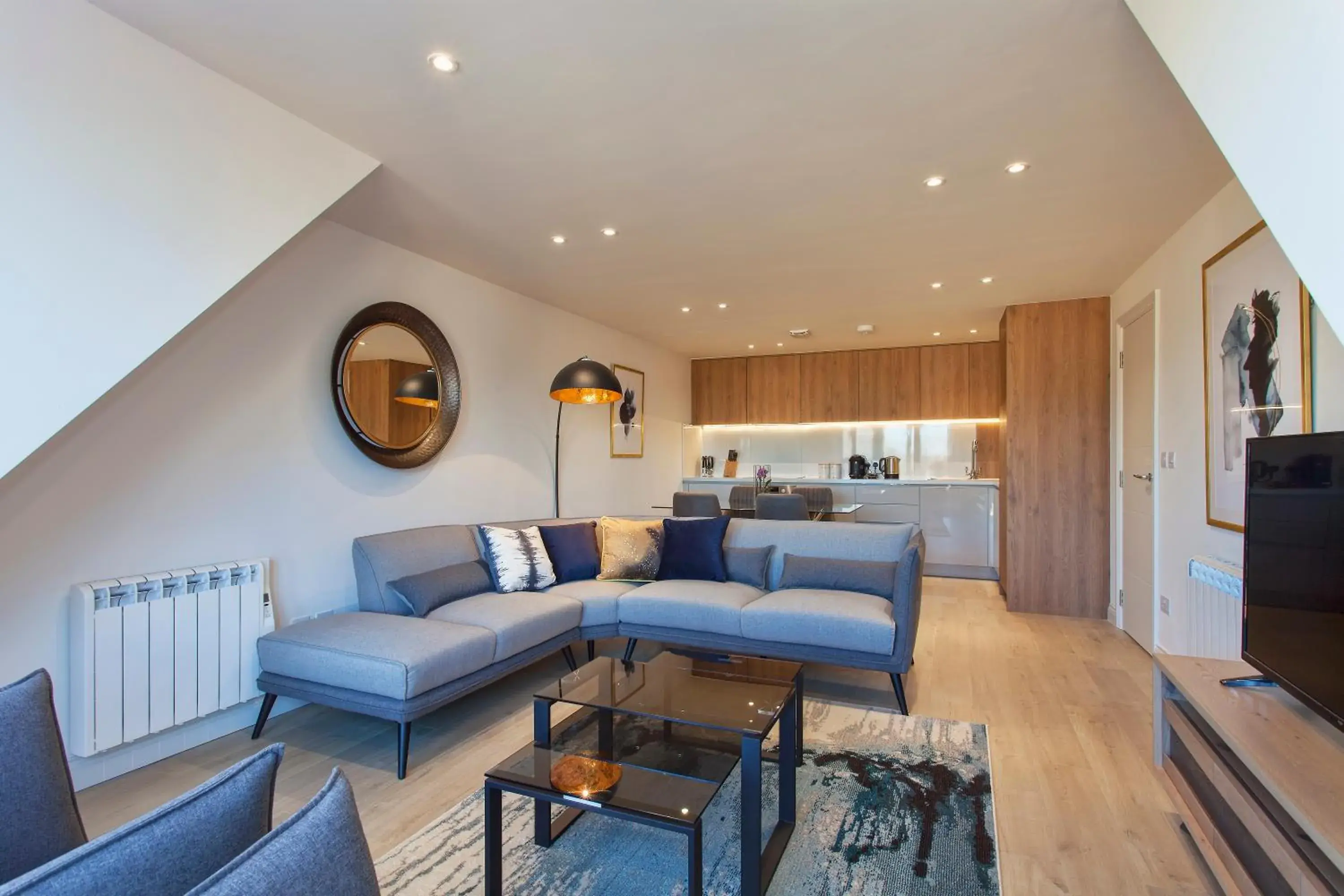 Living room in Charles Hope Staines Centre Living room in Charles Hope Staines Centre