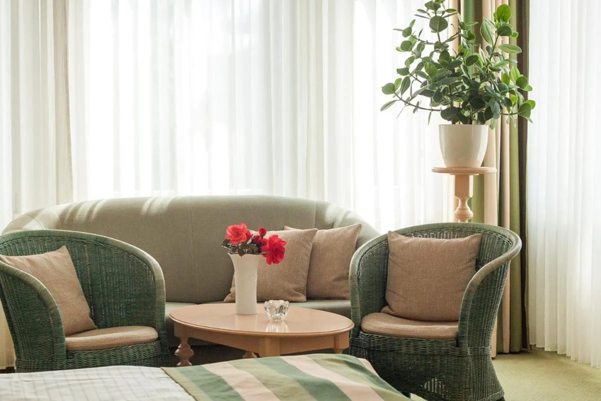 Seating area in Hotel Villa Auguste Viktoria