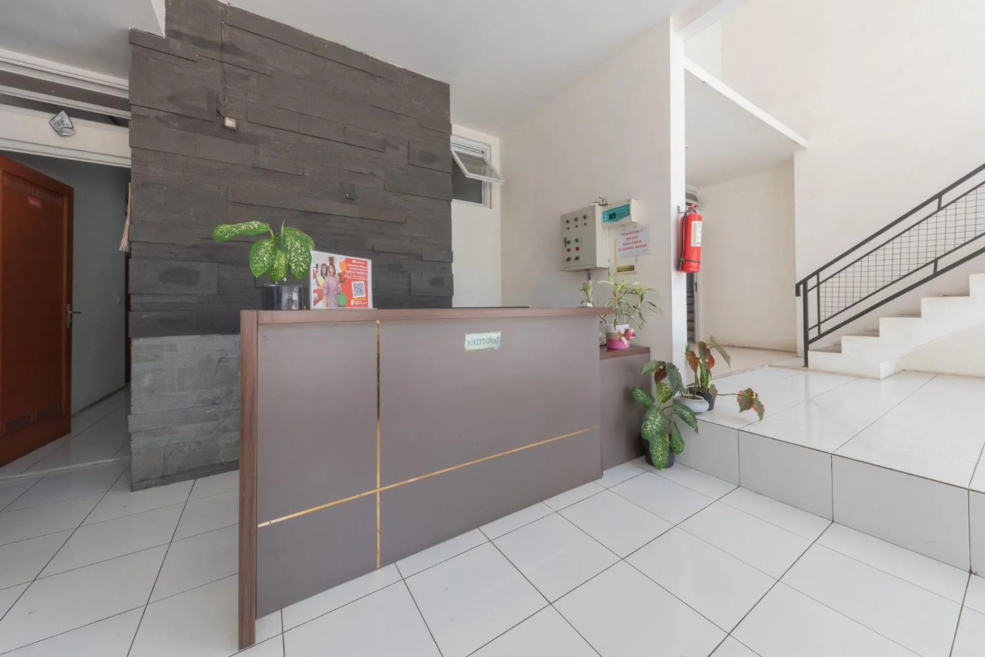 Lobby or reception in Urbanview Maribaya Lembang Bandung