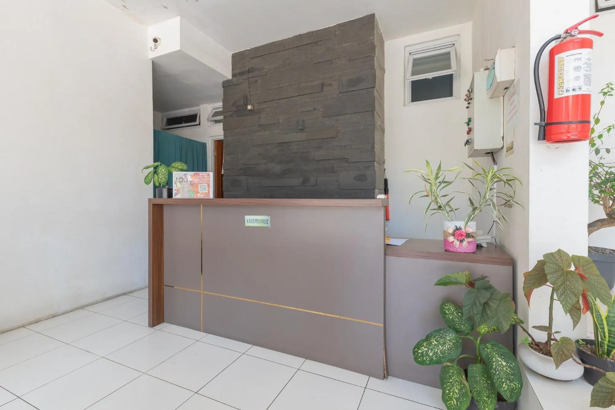 Lobby or reception in Urbanview Maribaya Lembang Bandung