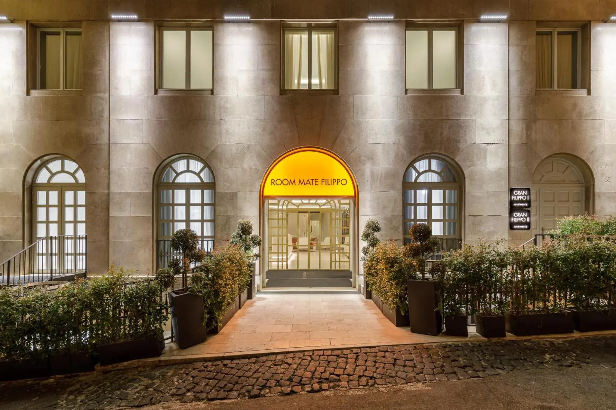 Property building in Room Mate Collection Filippo, Rome-Fontana di Trevi Property building in Room Mate Collection Filippo, Rome-Fontana di Trevi