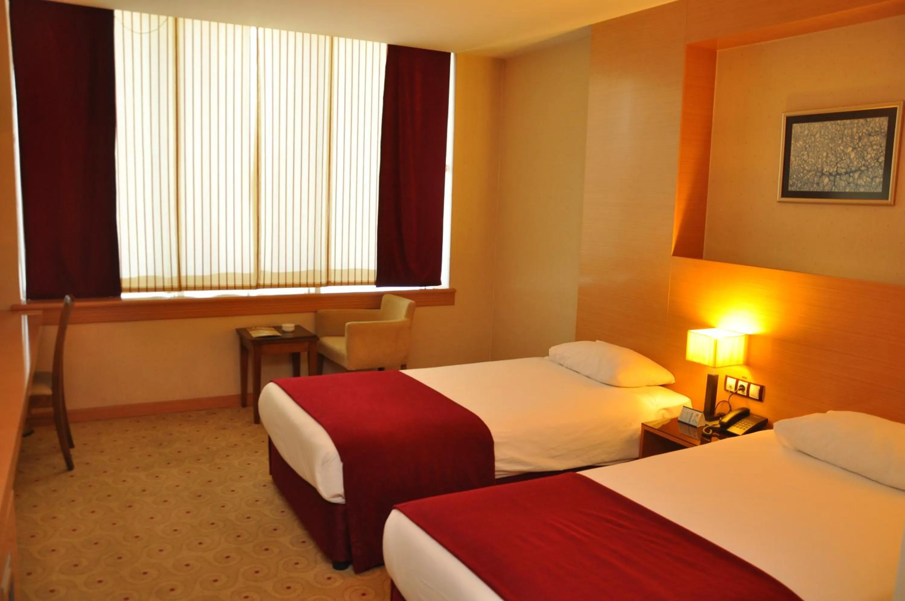 Bed in Gaziantep Plaza Hotel
