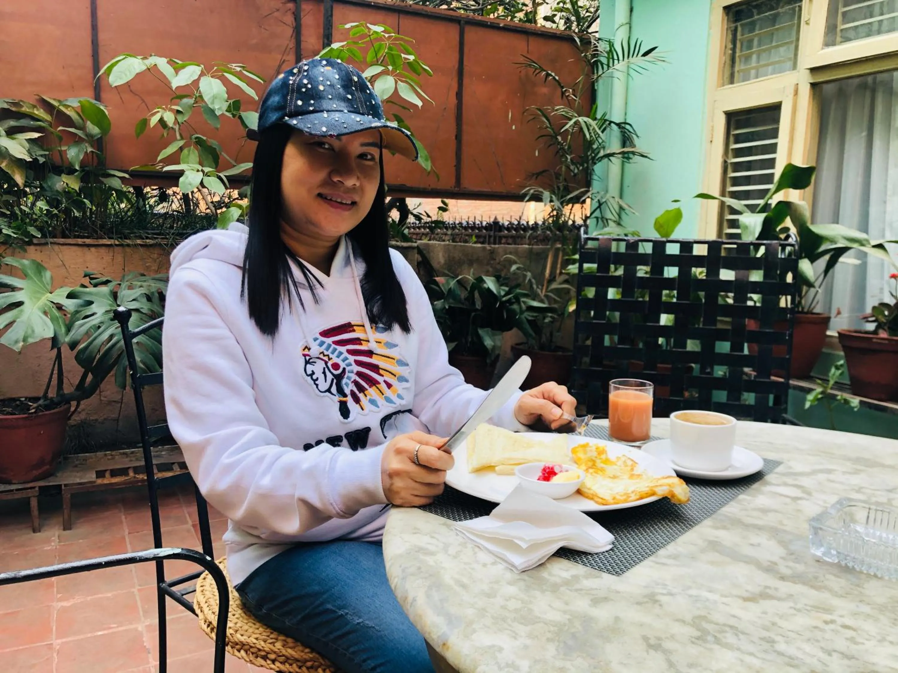 Breakfast in Thamel Seasons Hotel