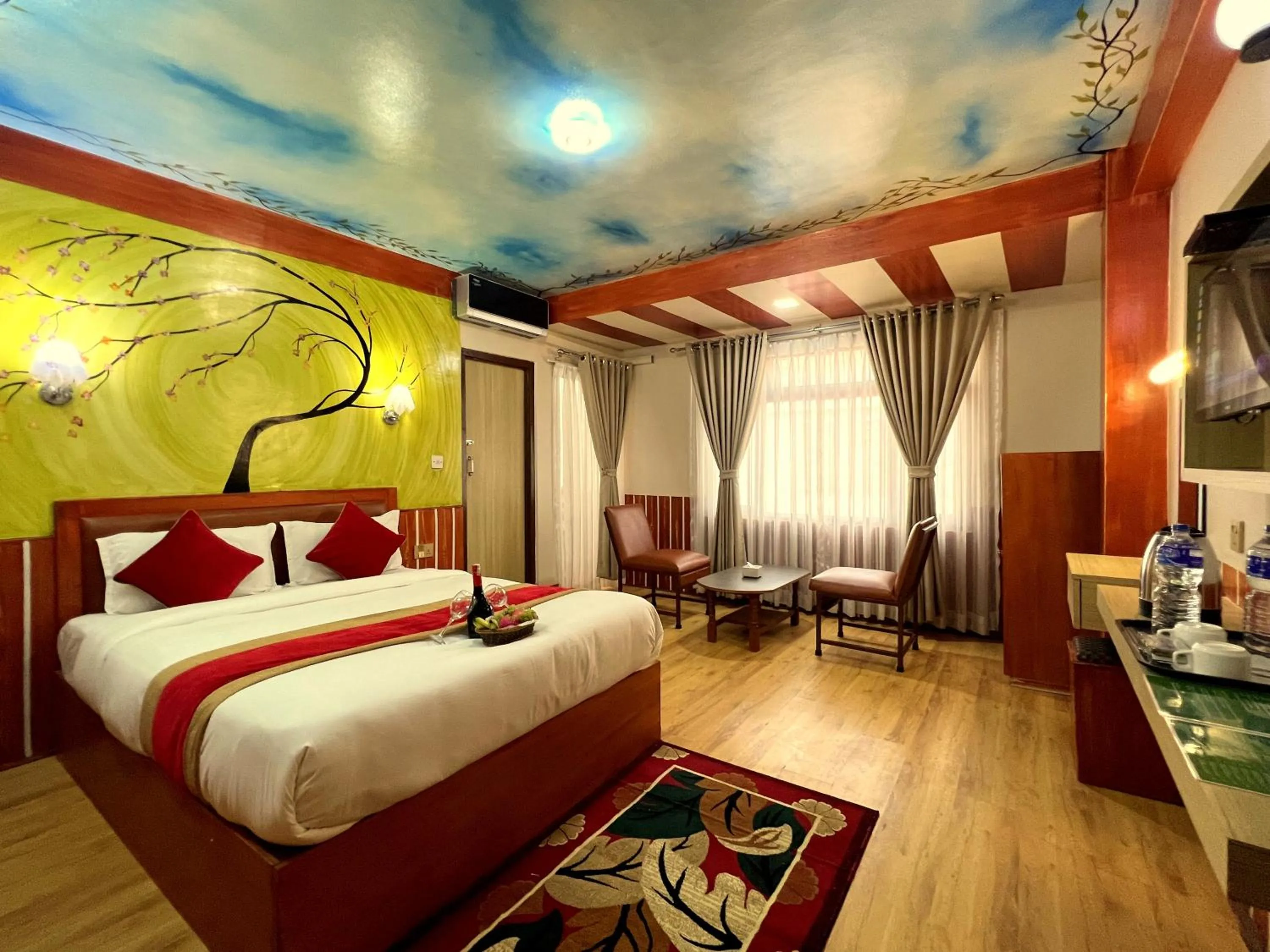 Bedroom, Bed in Thamel Seasons Hotel