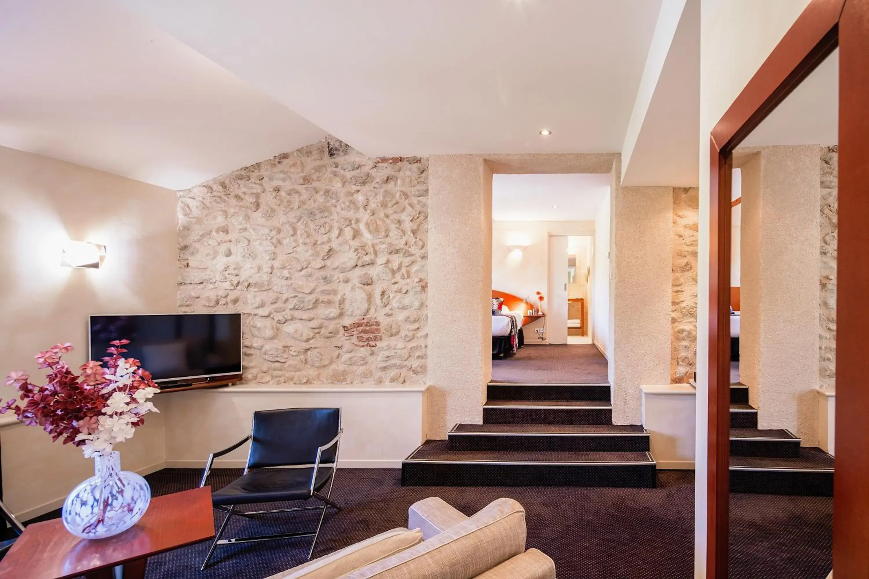 Suite with Mountain View in Auberge Du Roua Suite with Mountain View in Auberge Du Roua