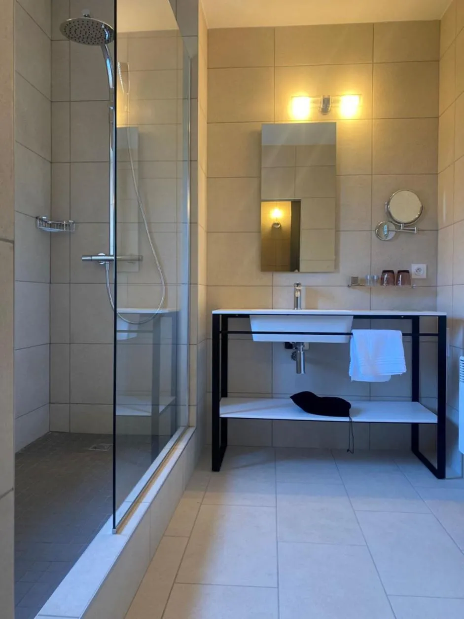 Shower in Auberge Du Roua