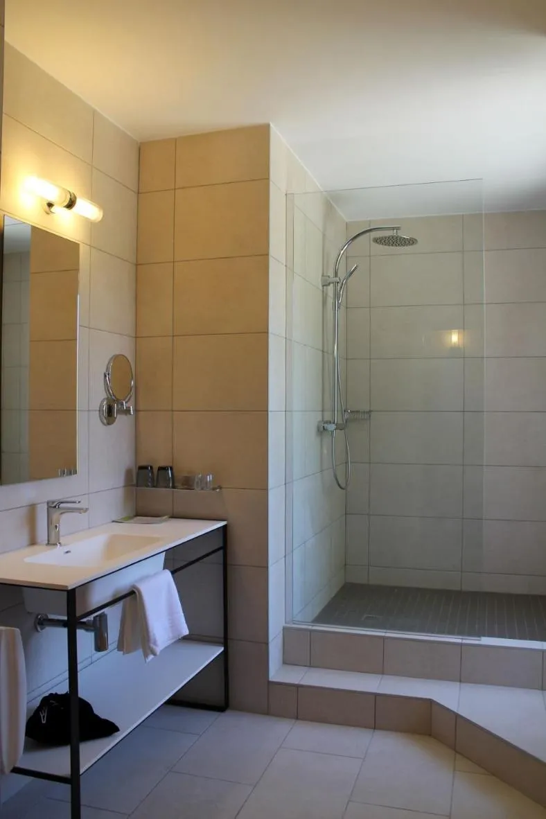 Shower in Auberge Du Roua