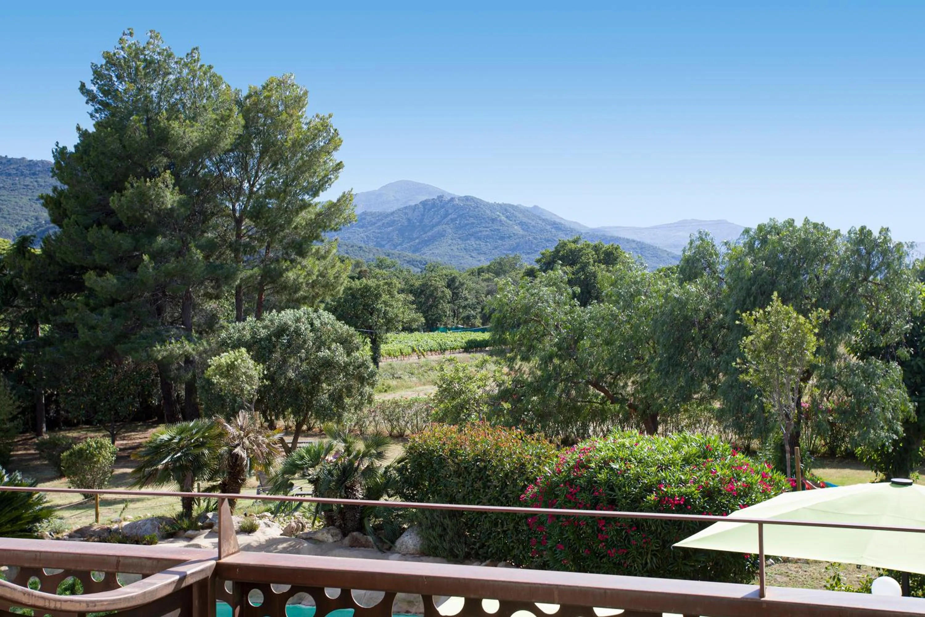 Patio in Auberge Du Roua