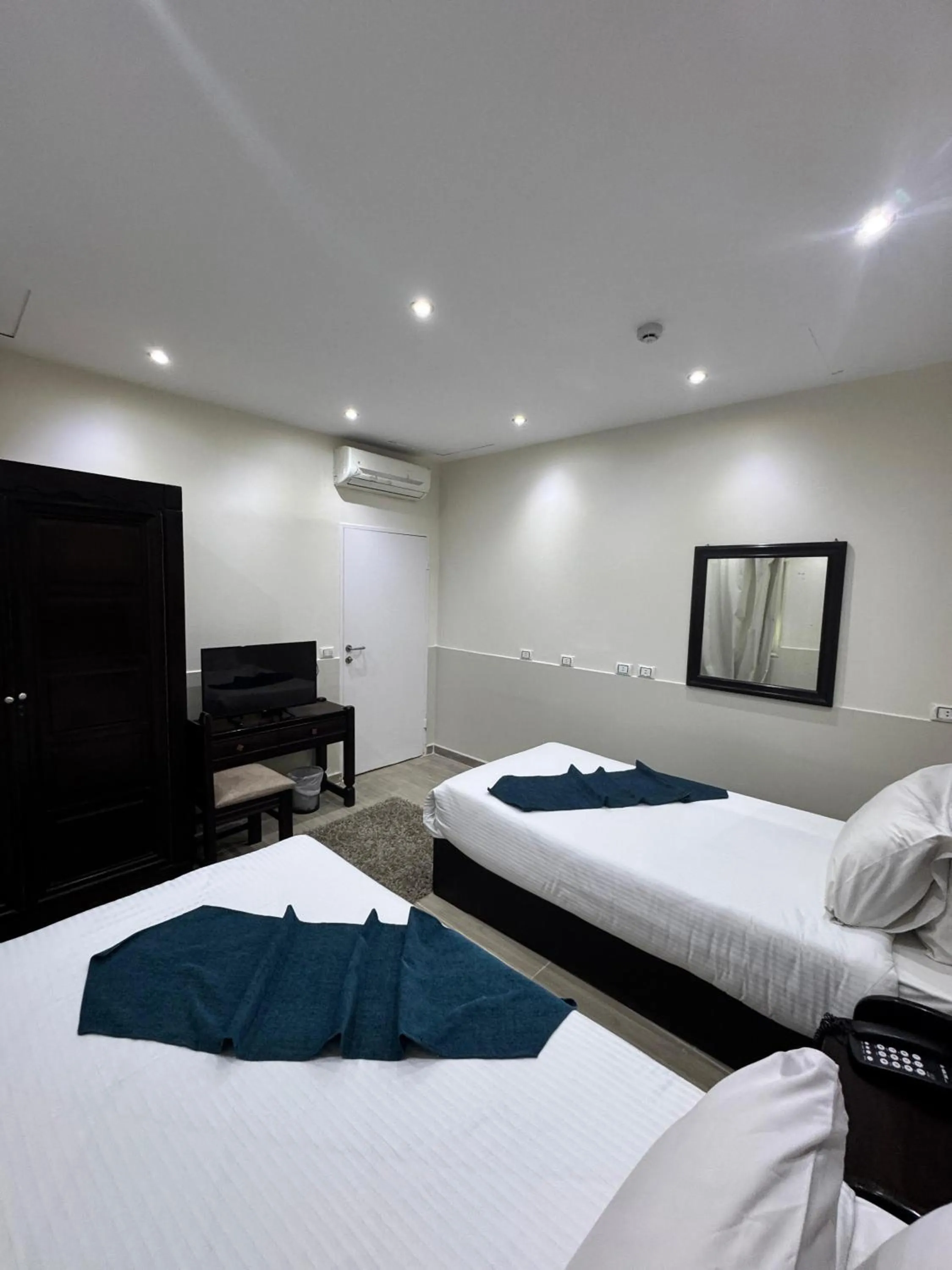 Bed in New Star Zamalek Hotel