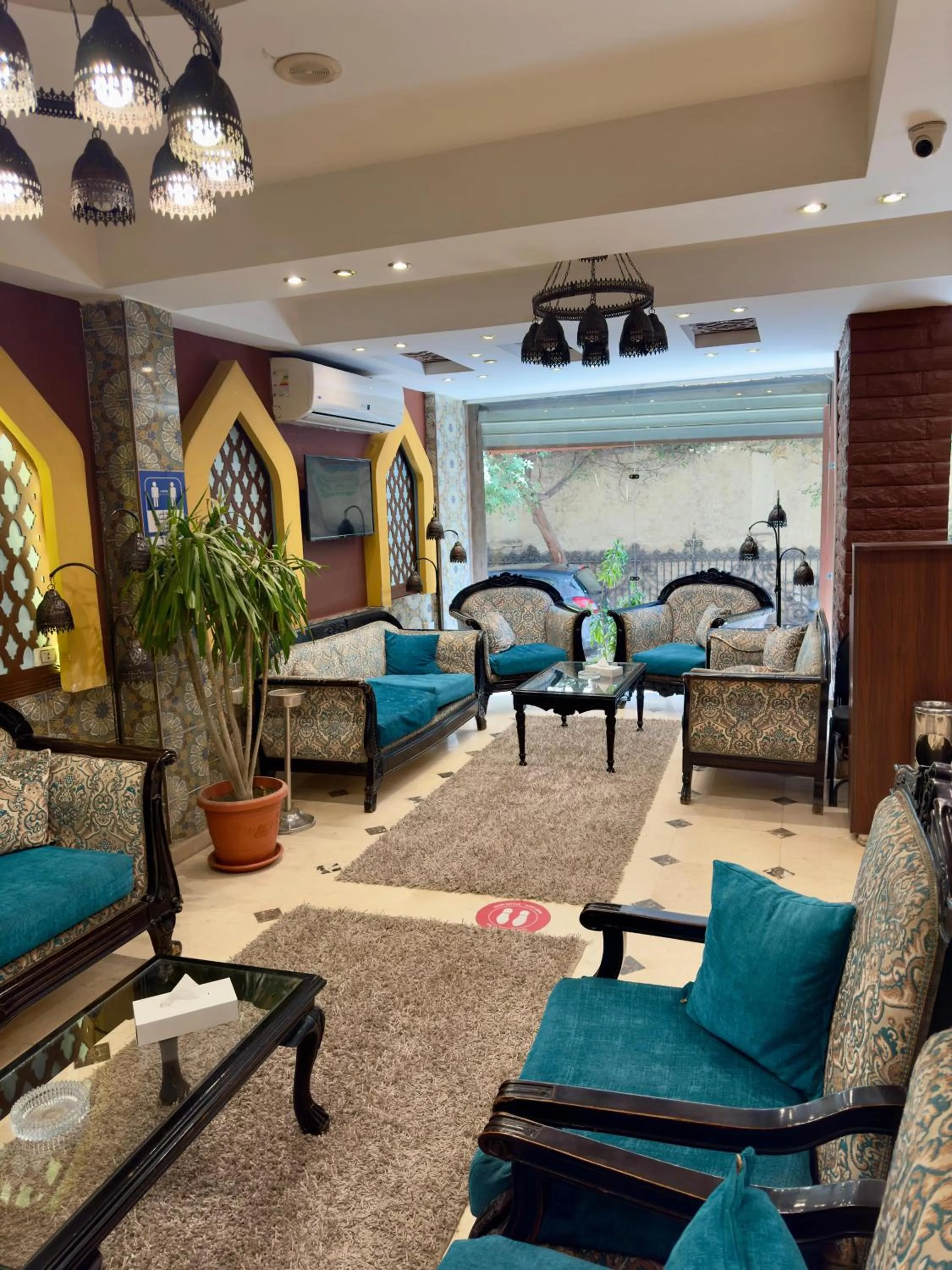 Seating area in New Star Zamalek Hotel
