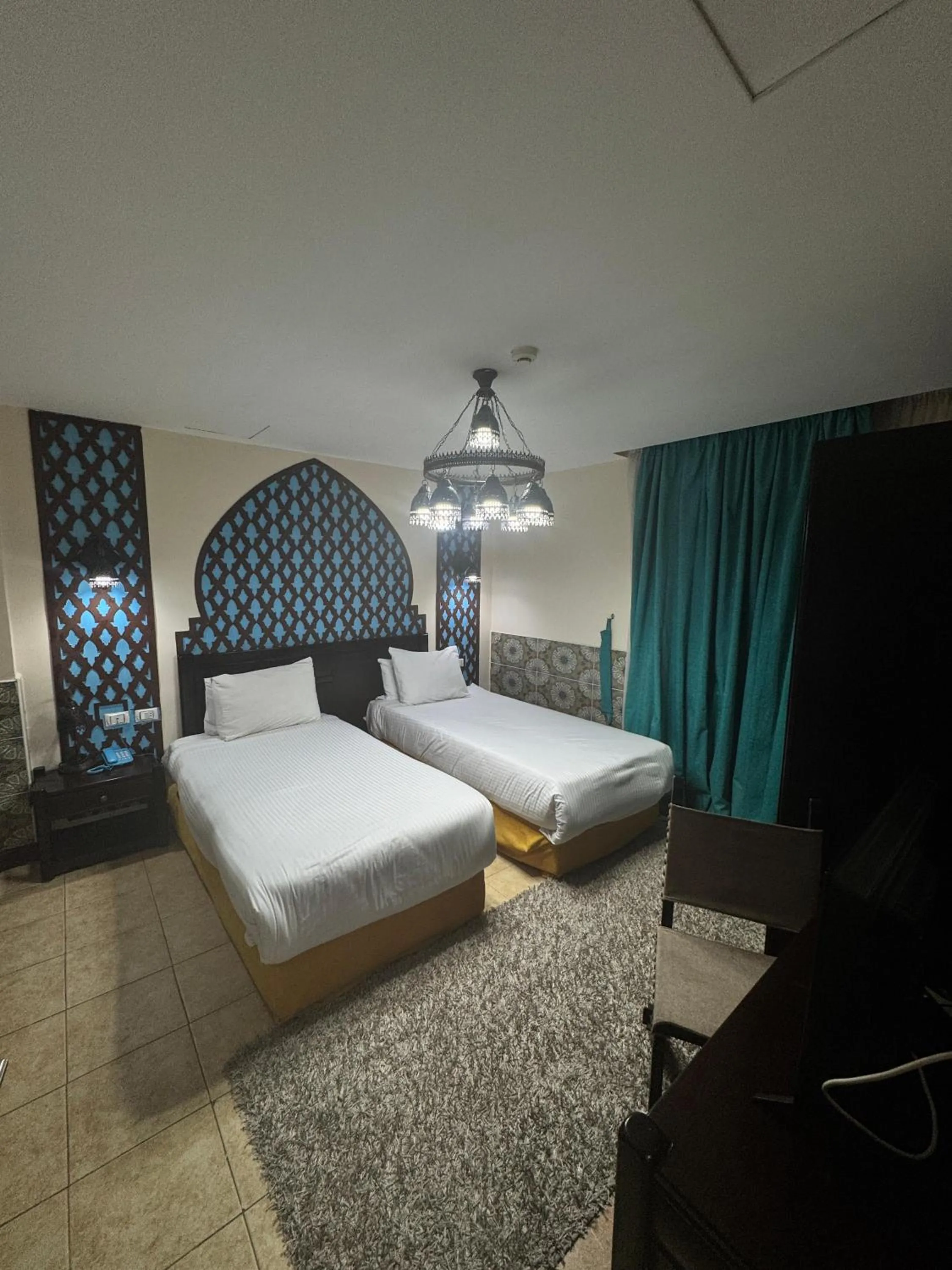 Bed in New Star Zamalek Hotel