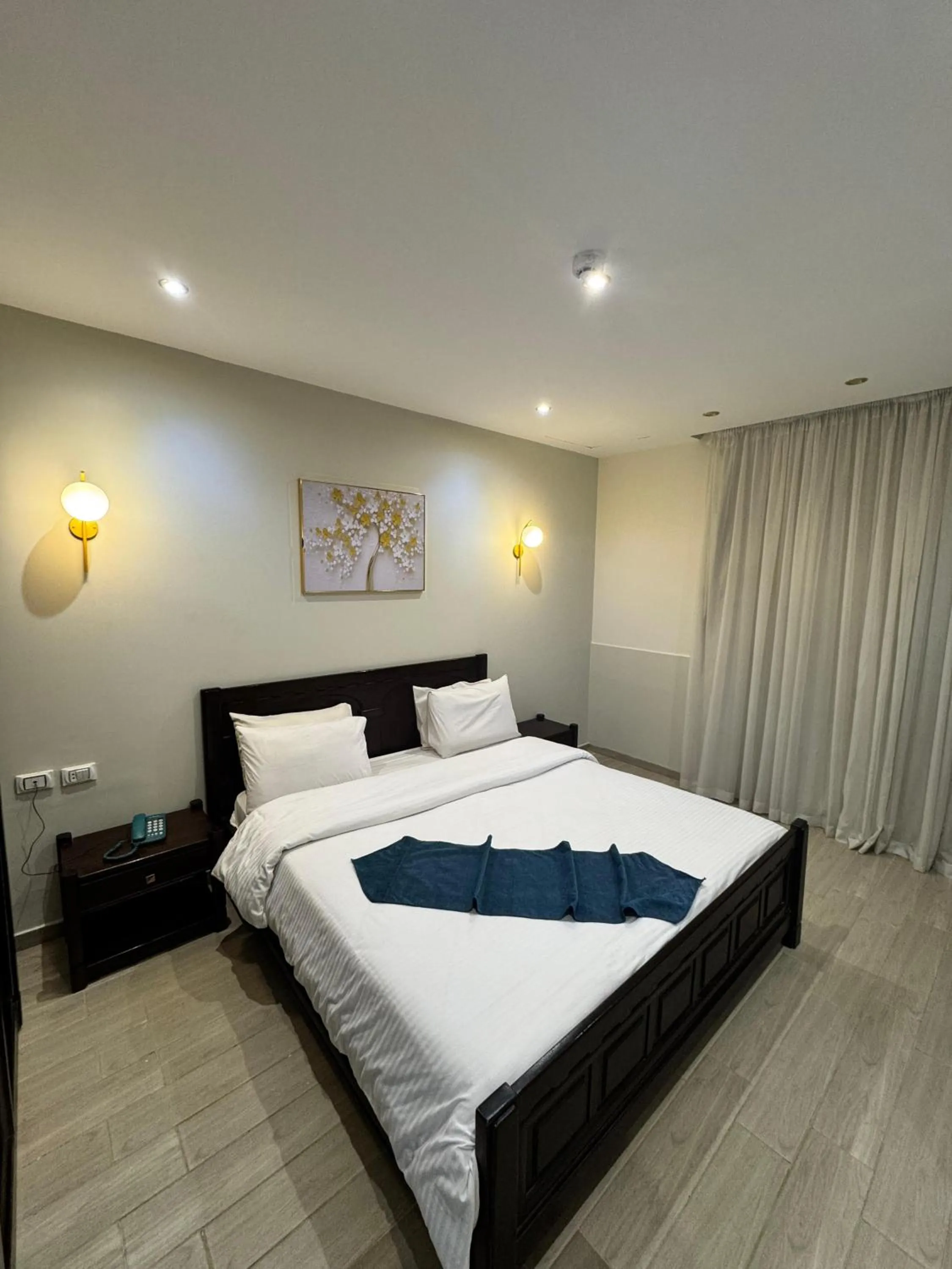 Bed in New Star Zamalek Hotel