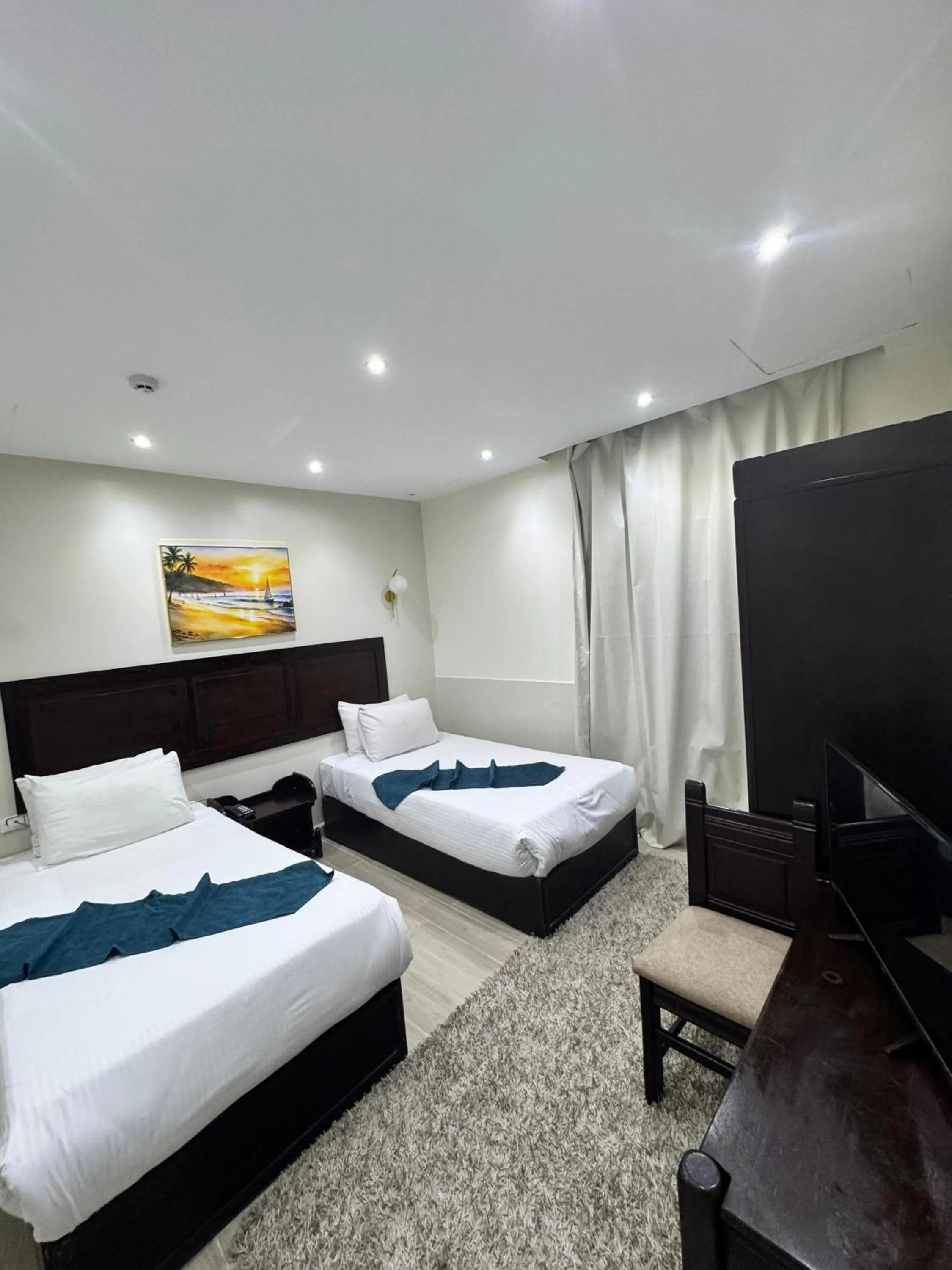 Bed in New Star Zamalek Hotel