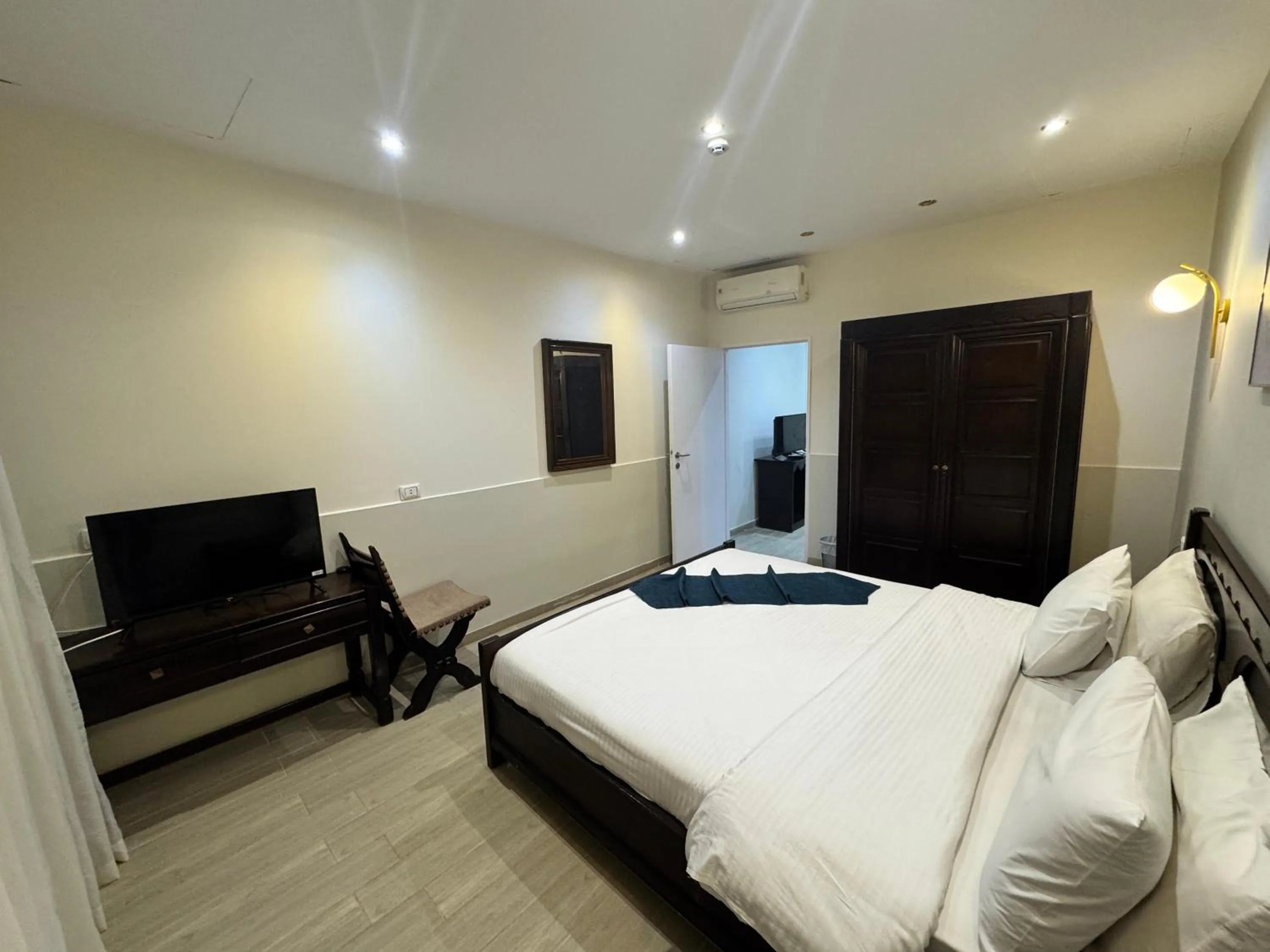 Bed in New Star Zamalek Hotel