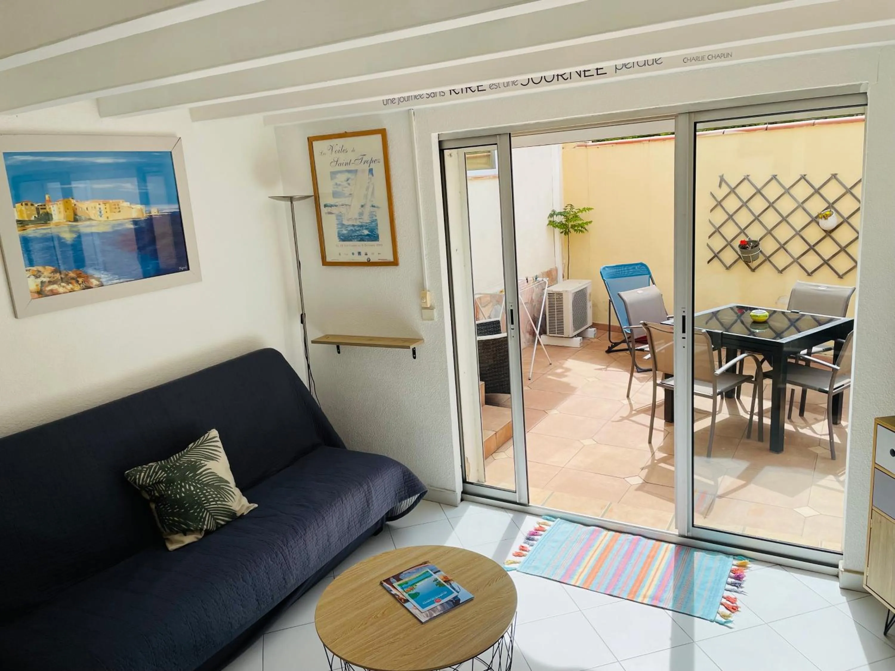 Duplex Apartment with Terrace in Hôtel L'Escale Au Soleil