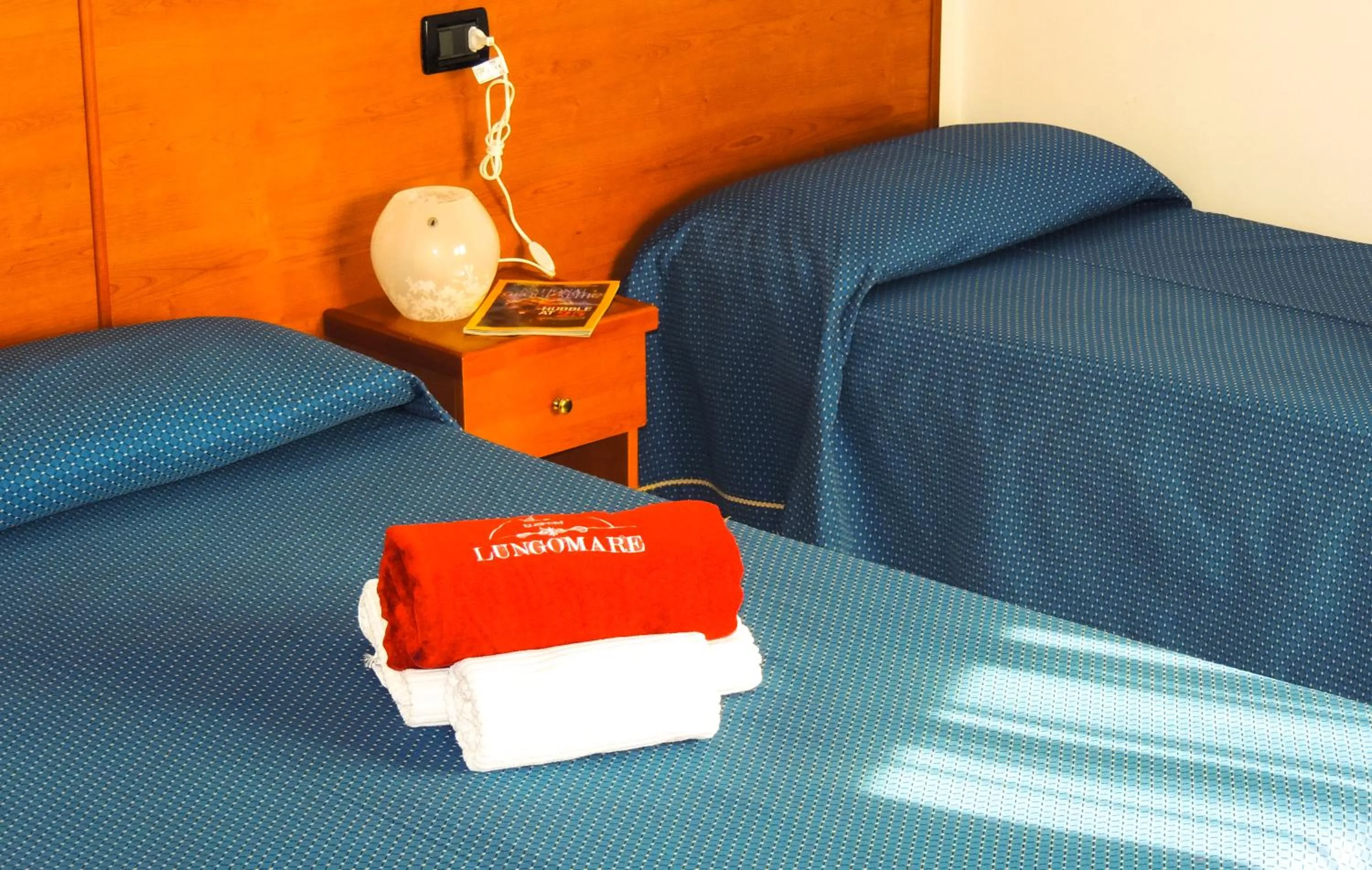 Bed in Hotel Lungomare