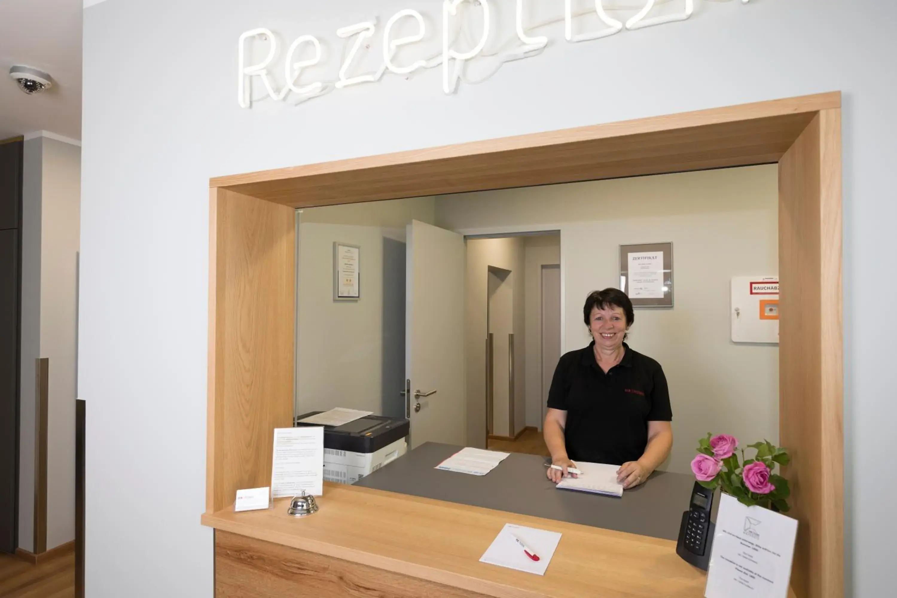 Lobby or reception in mk monteurzimmer eschborn Lobby or reception in mk monteurzimmer eschborn