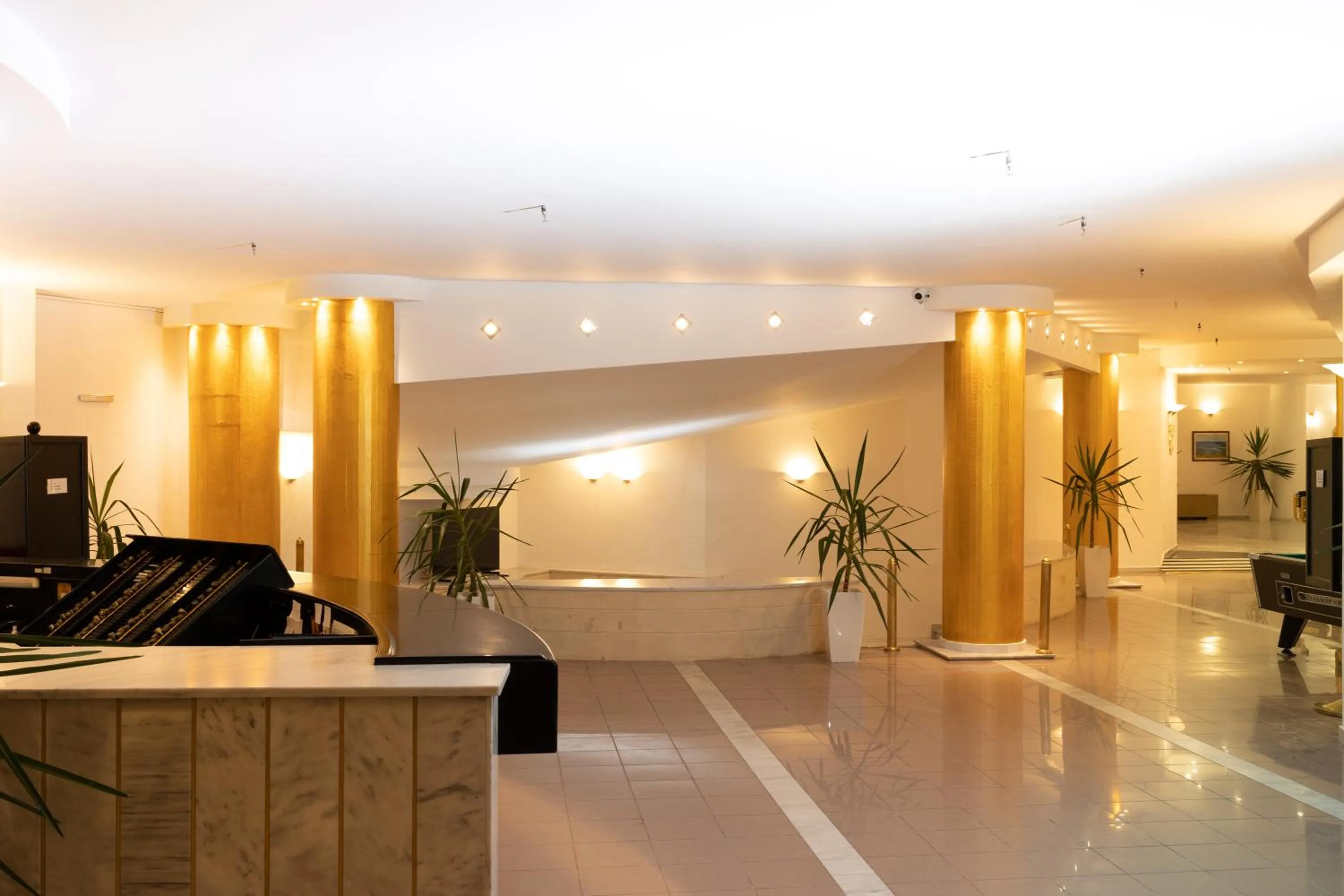 Lobby or reception in Santa Marina Unique Hotel