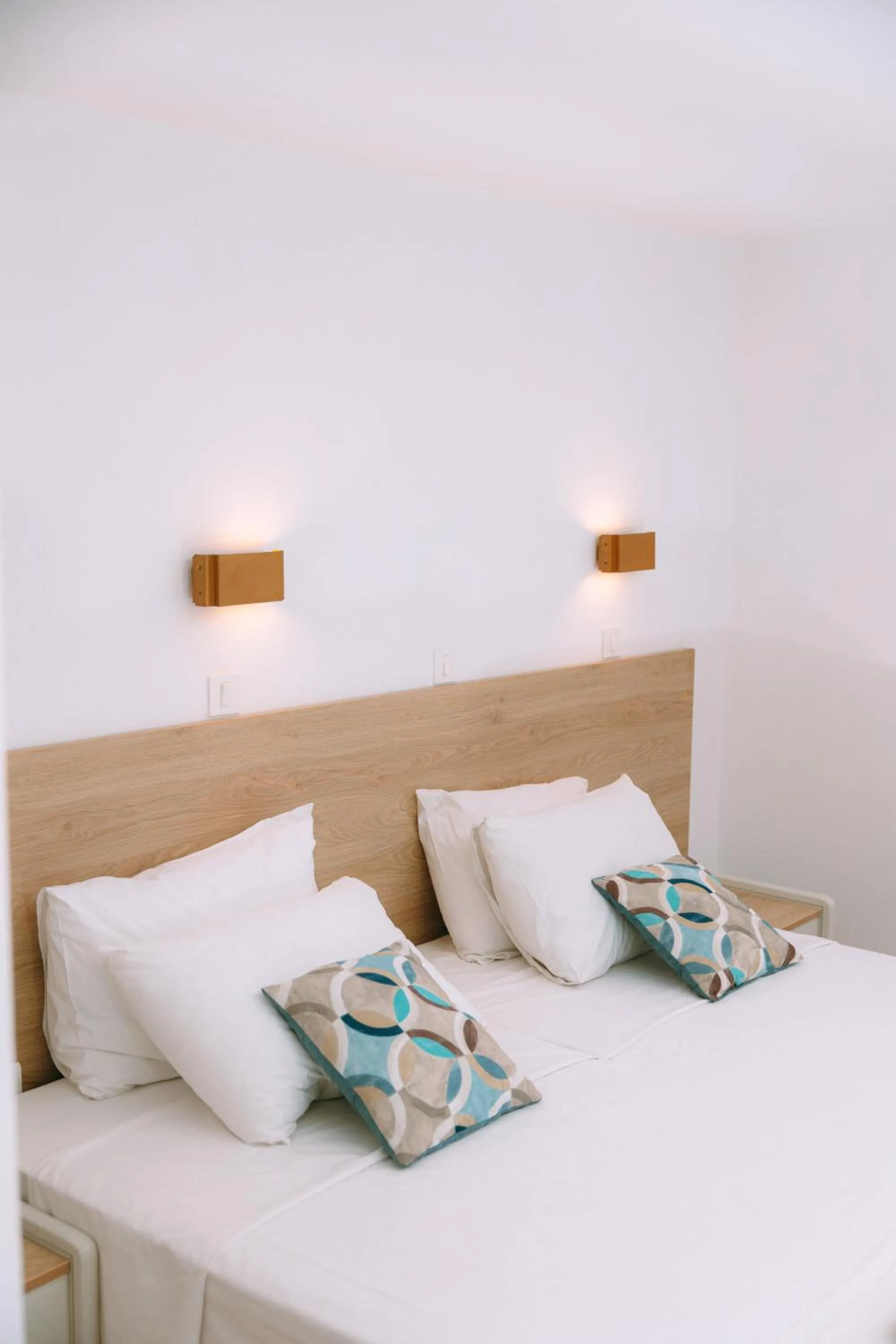 Bed in Santa Marina Unique Hotel