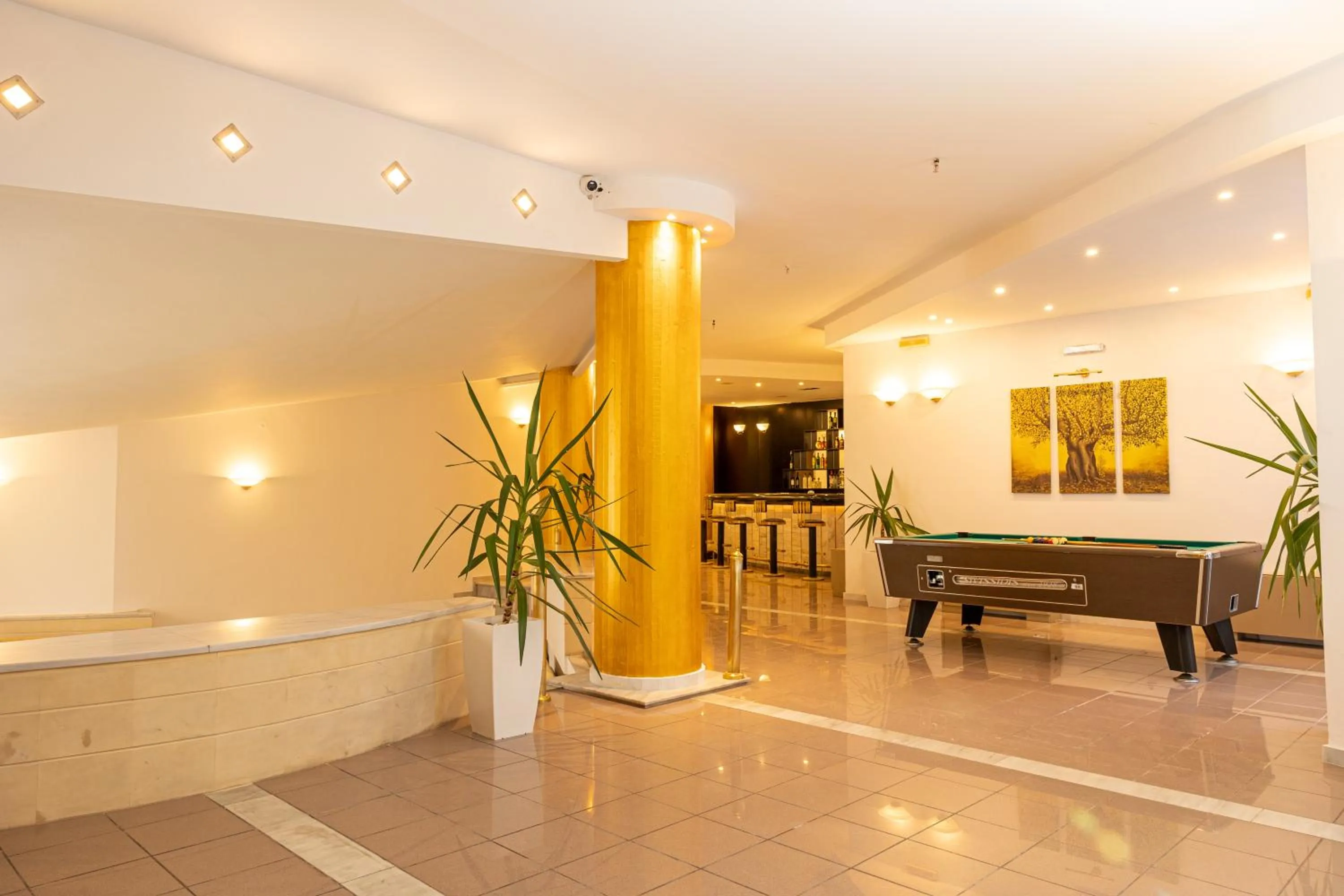 Lobby or reception in Santa Marina Unique Hotel