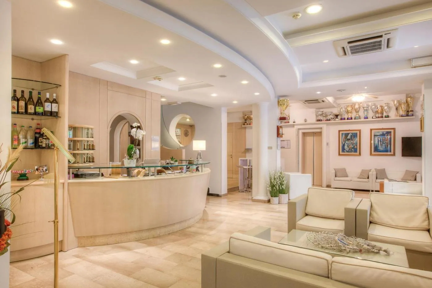 Lobby or reception in Hotel Nautico
