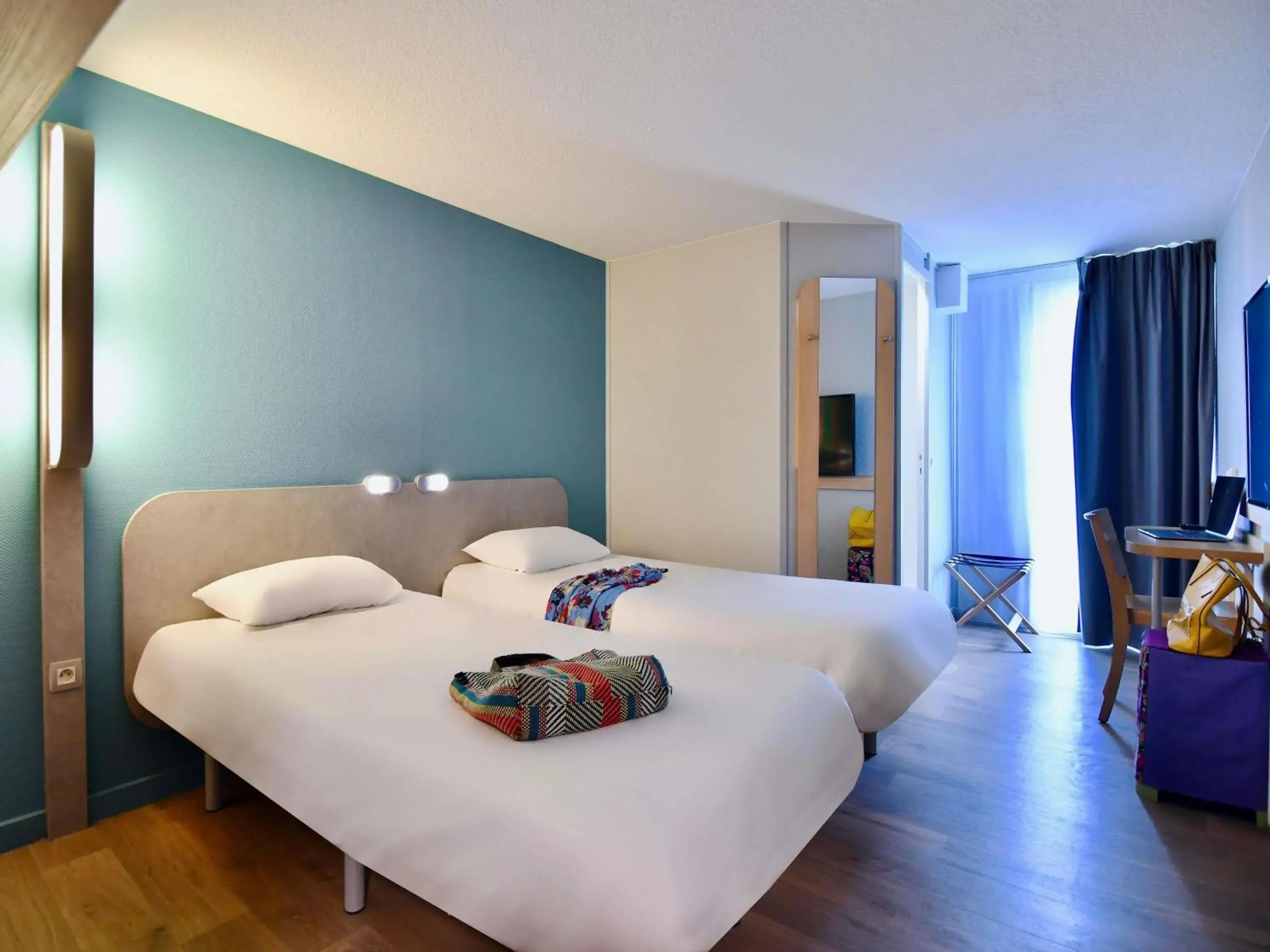 Twin Room in ibis budget Vannes Twin Room in ibis budget Vannes