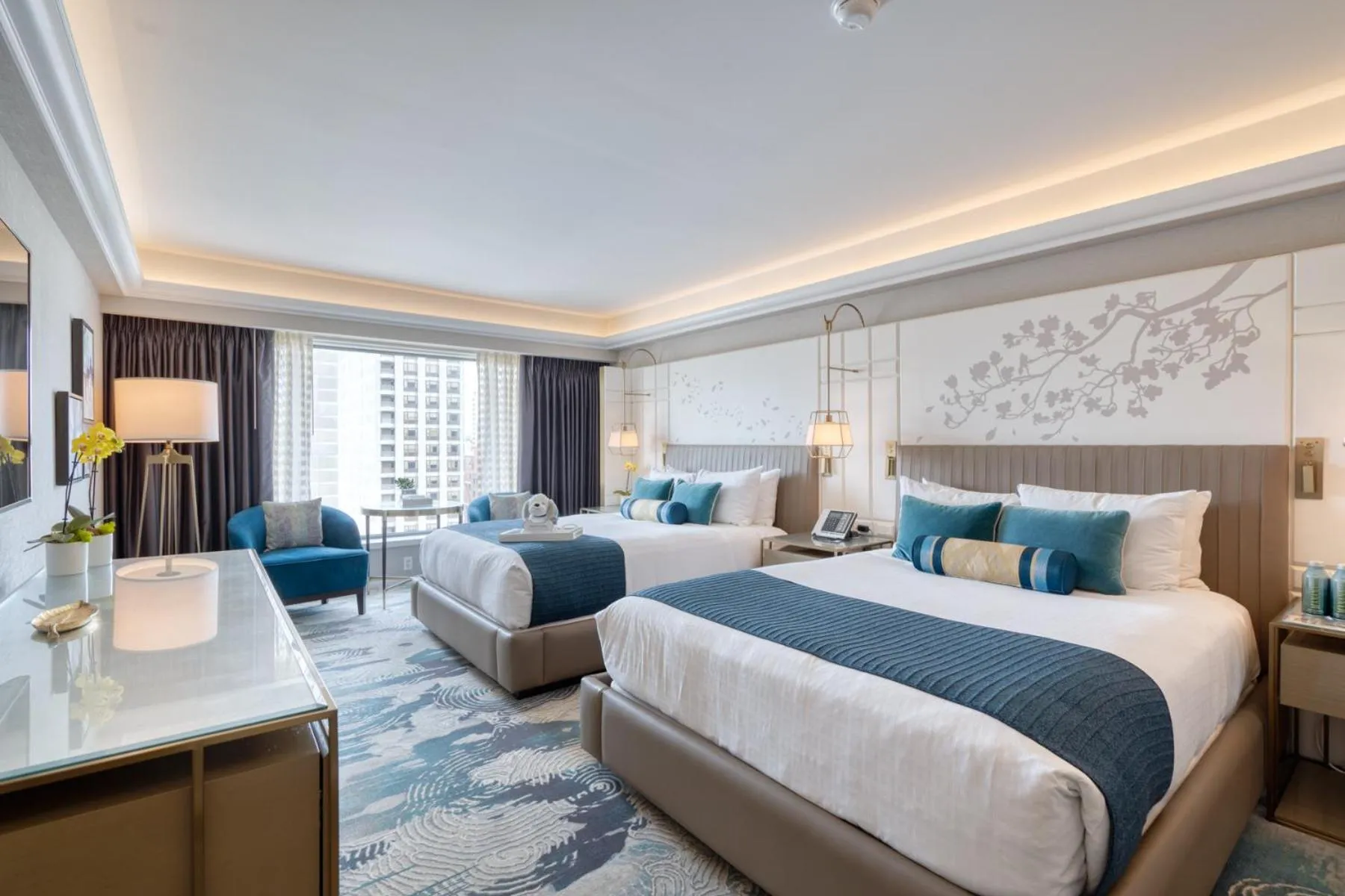 Bed in Hotel Nikko San Francisco