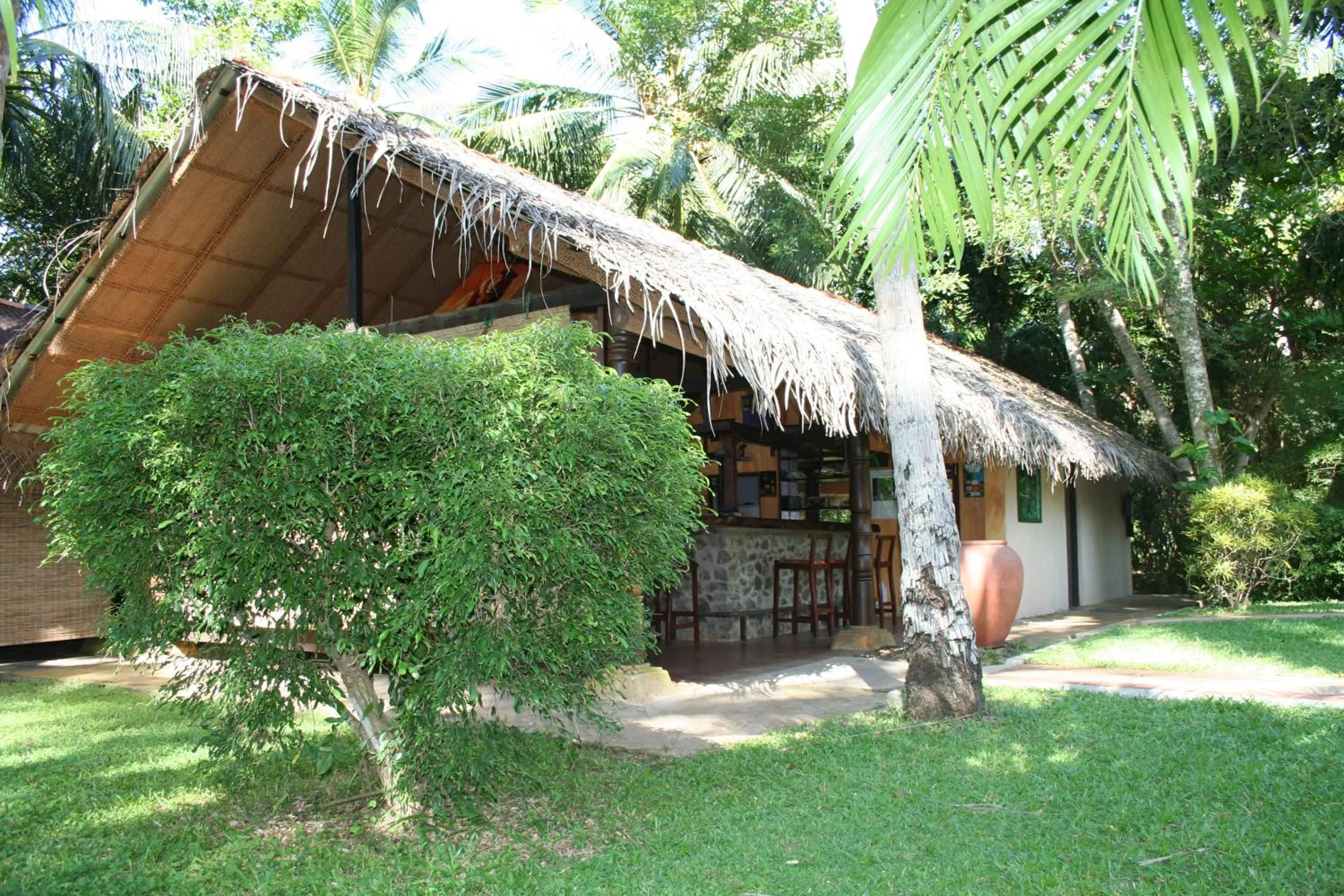 Garden in Ging Oya Lodge