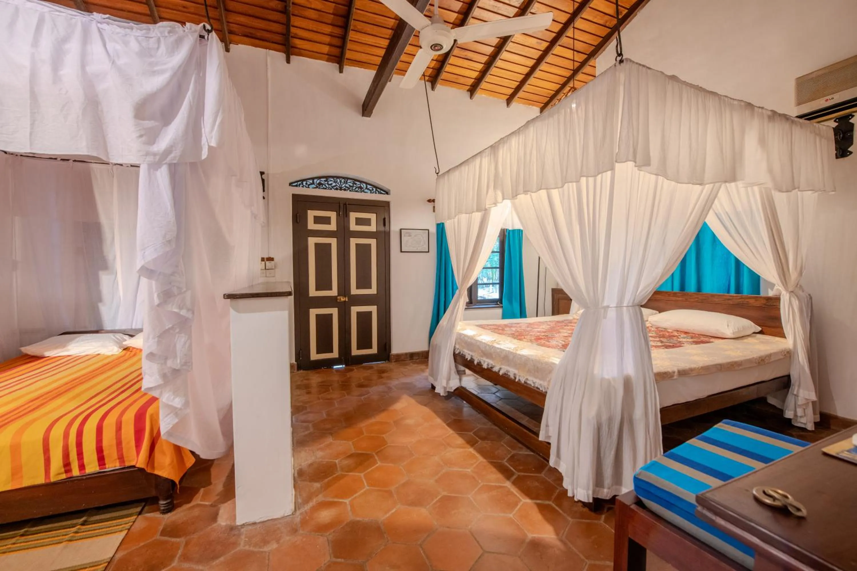 Bed in Ging Oya Lodge