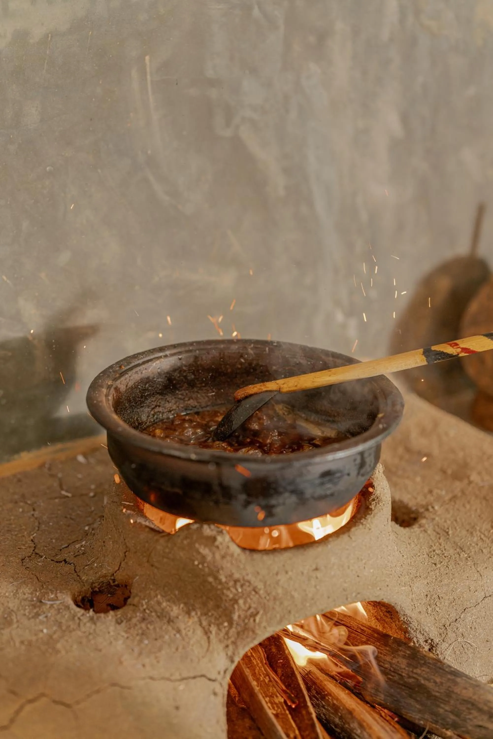 Food in Ging Oya Lodge