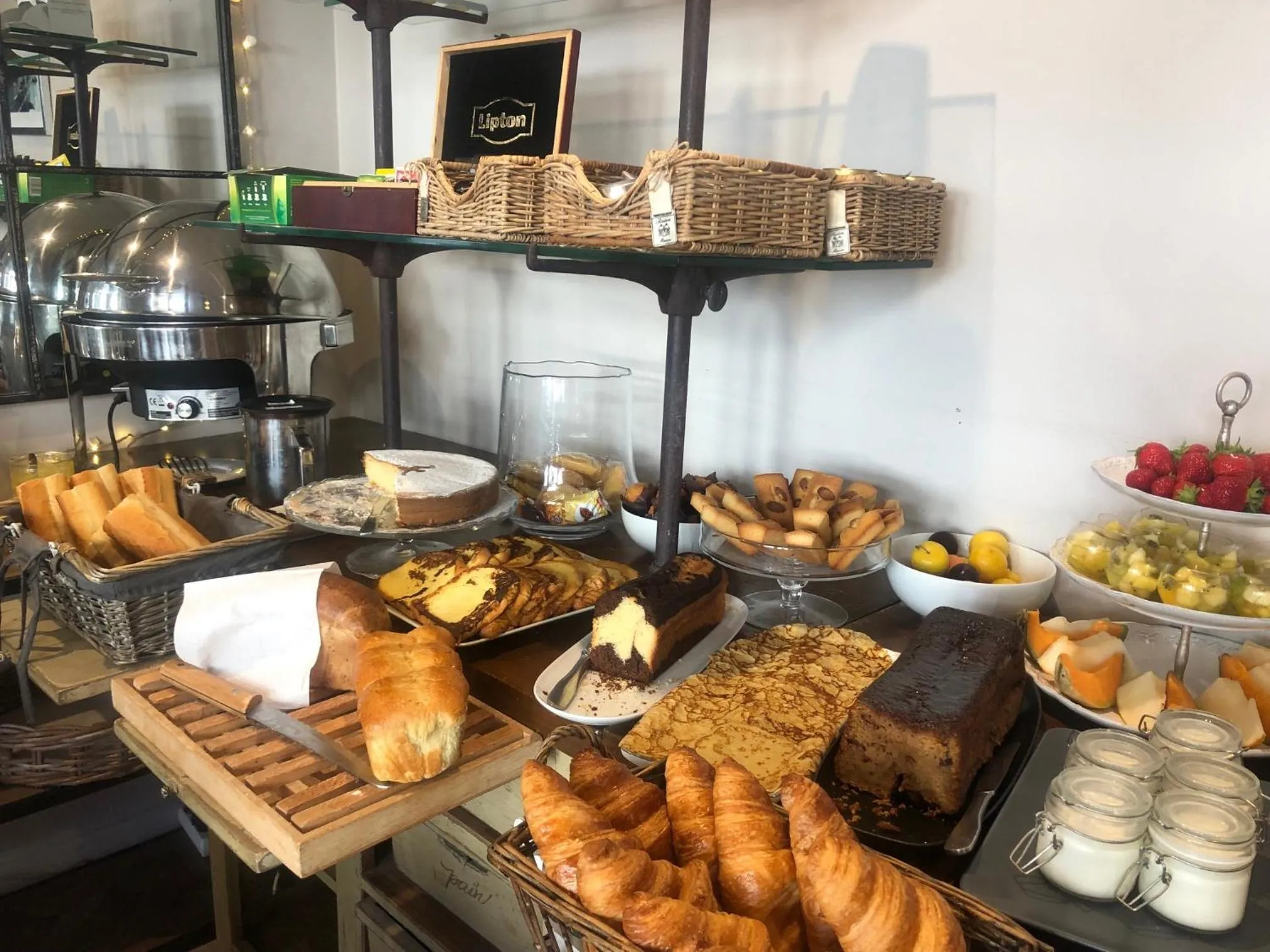 Food close-up in Hotel Les Embruns