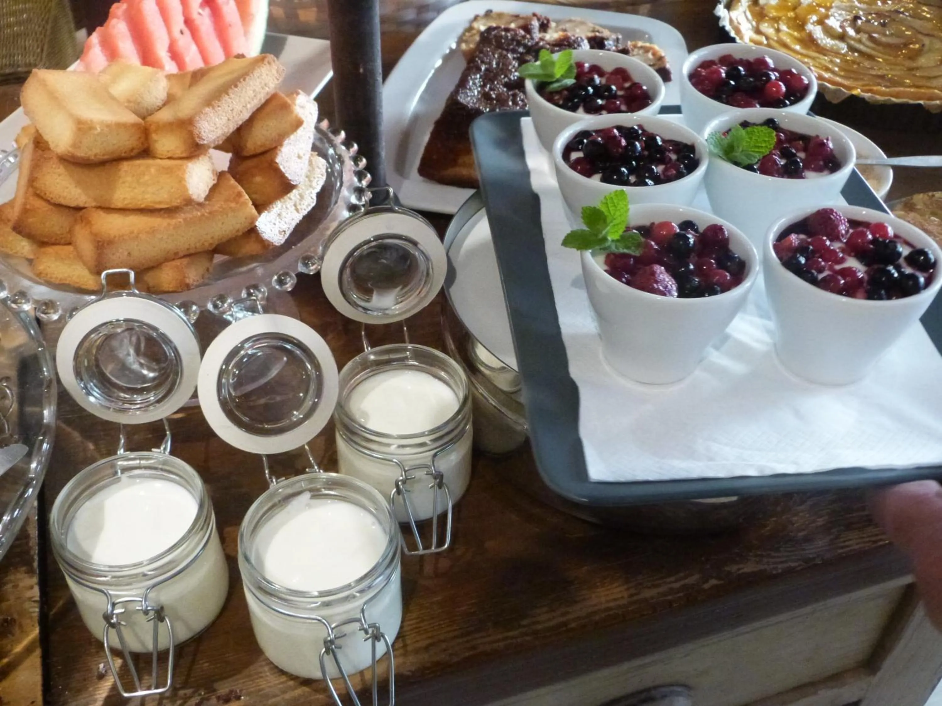 Food and drinks in Hotel Les Embruns