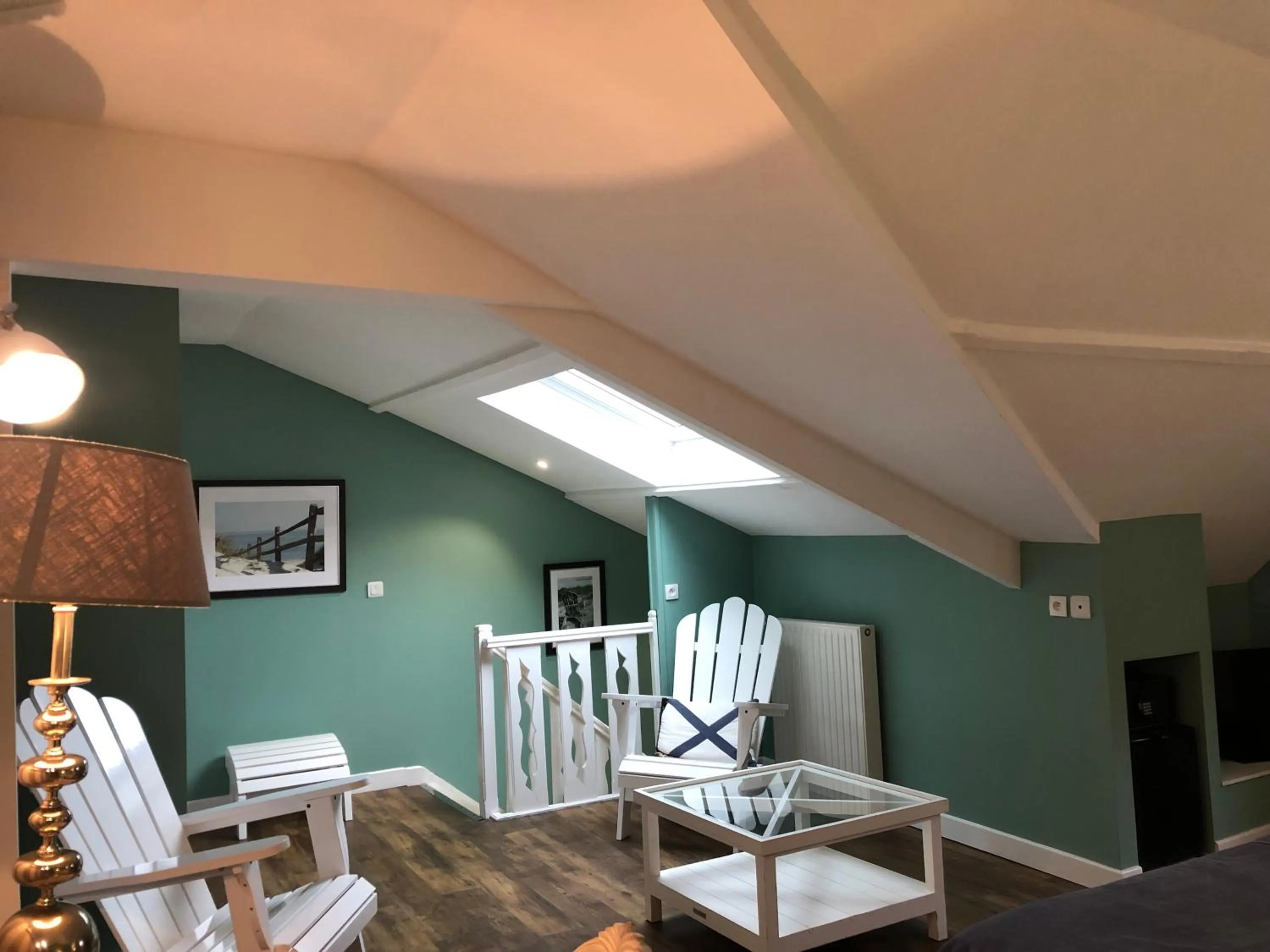 Living room in Hotel Les Embruns