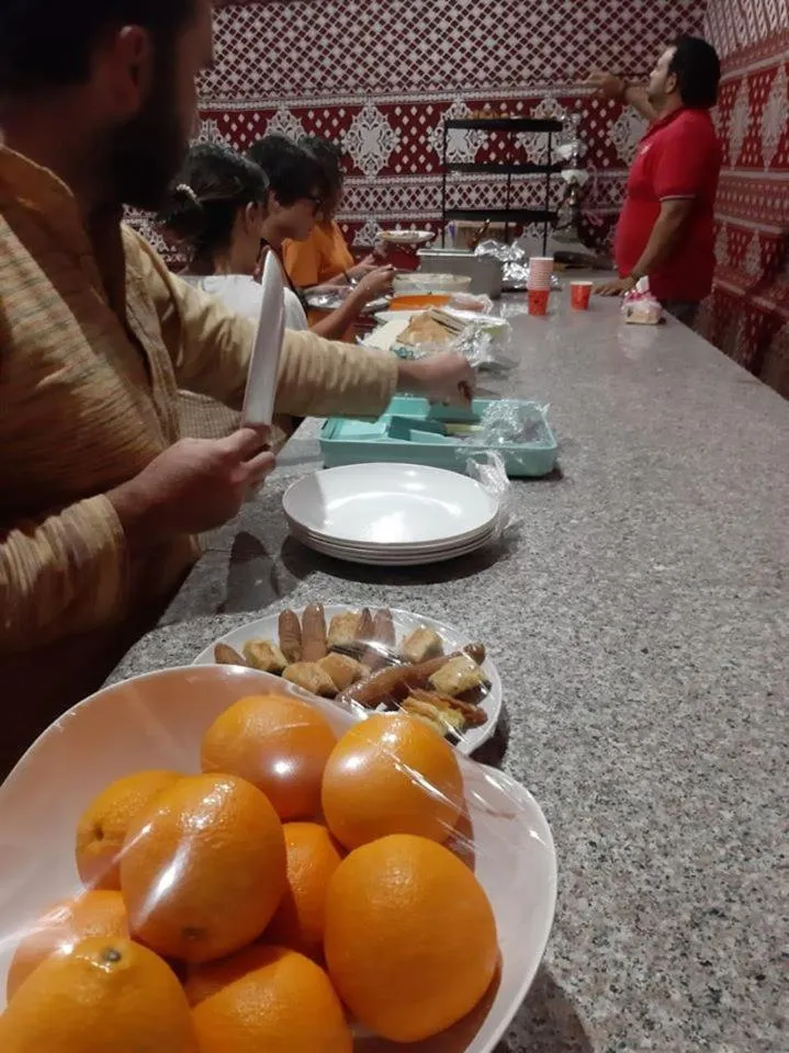 Food in WadiRum Mobile Camp