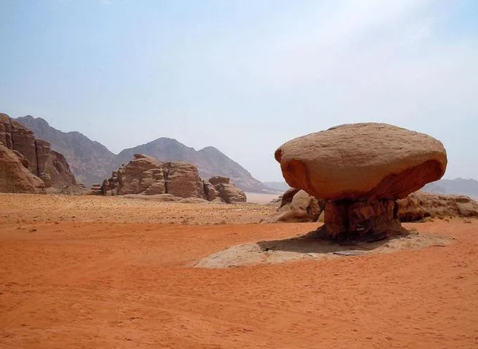 Patio in WadiRum Mobile Camp