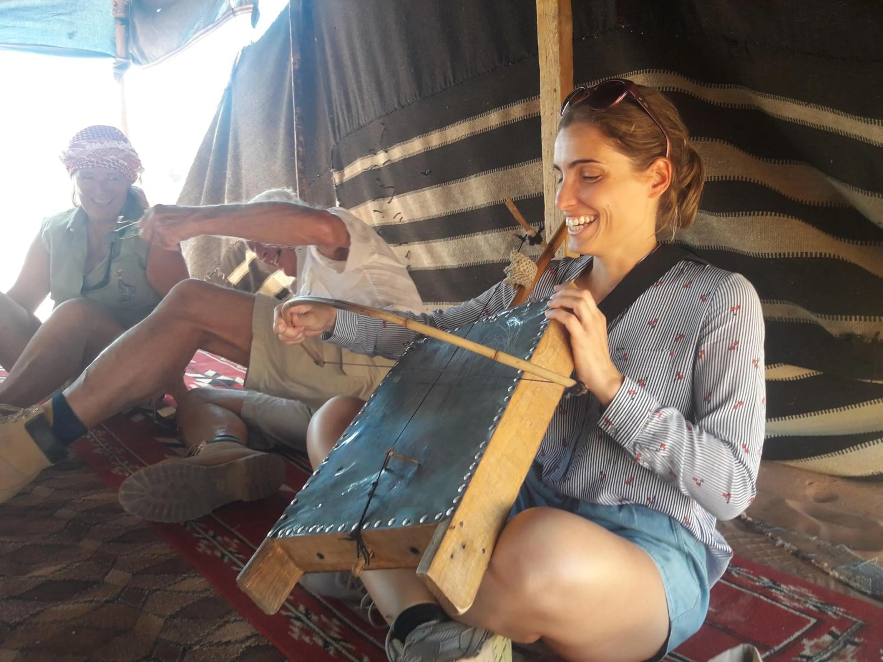 Activities in WadiRum Mobile Camp