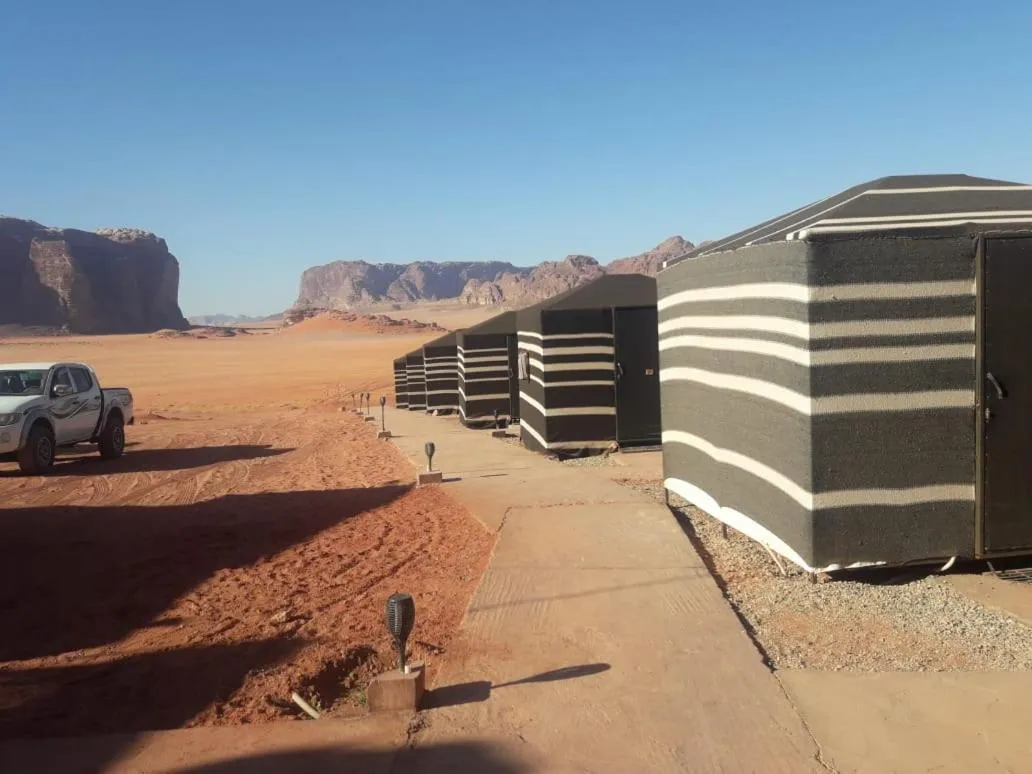 Patio in WadiRum Mobile Camp