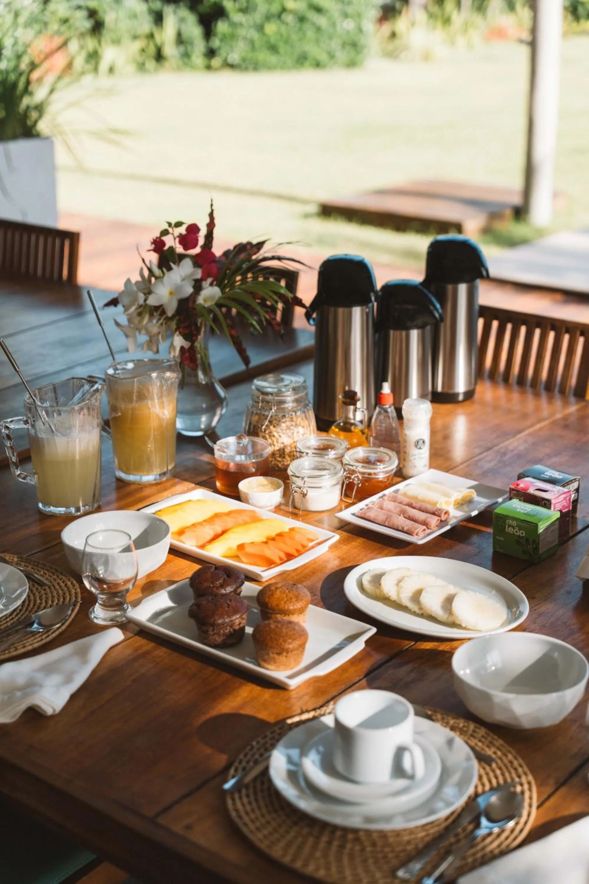 Breakfast in Villa Binn Preá
